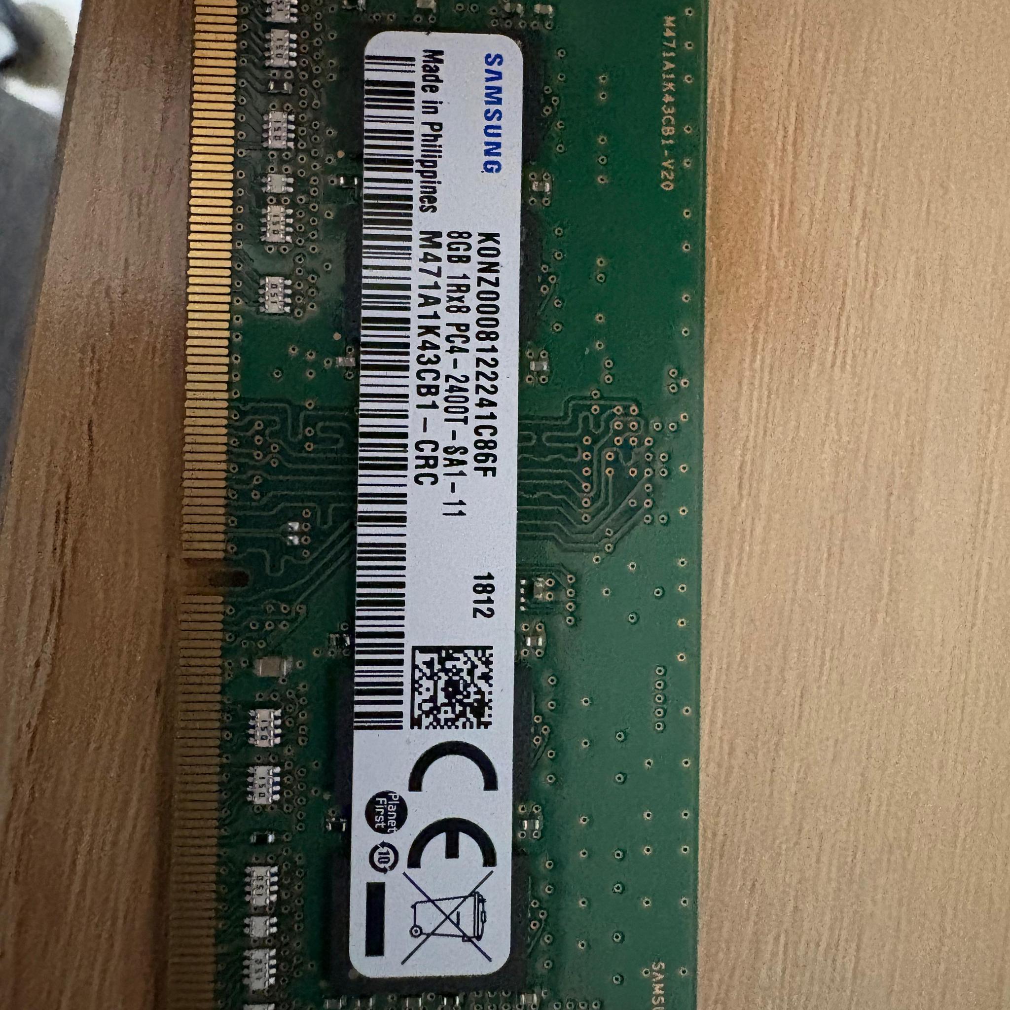 samsung 8GB DDR4-2400 SO-DIMM laptop memory