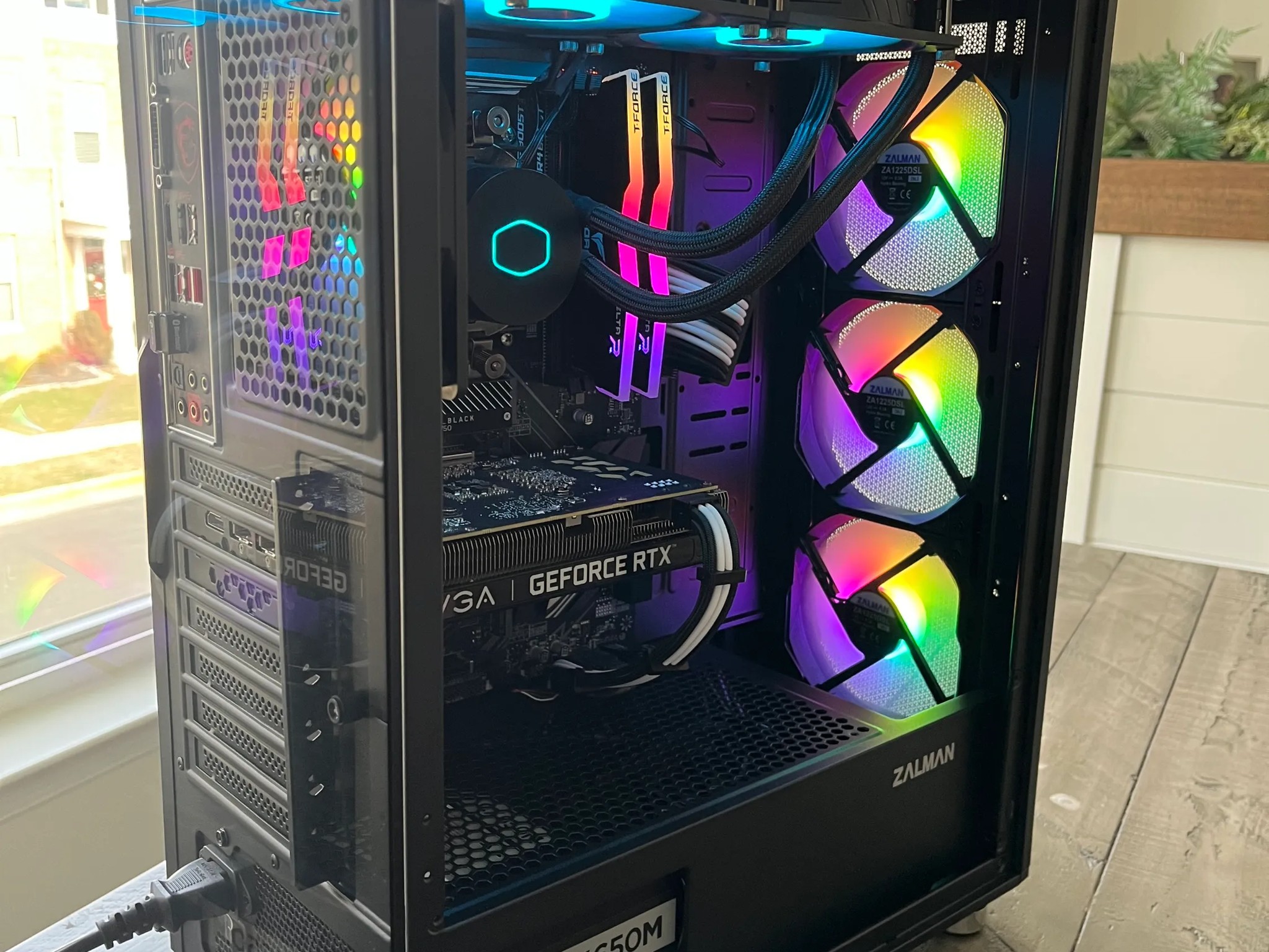 🥶 1440P FREEZER Gaming PC Ryzen 7 5800X | EVGA RTX 3060 12GB | 32GB RAM | 1TB NVME