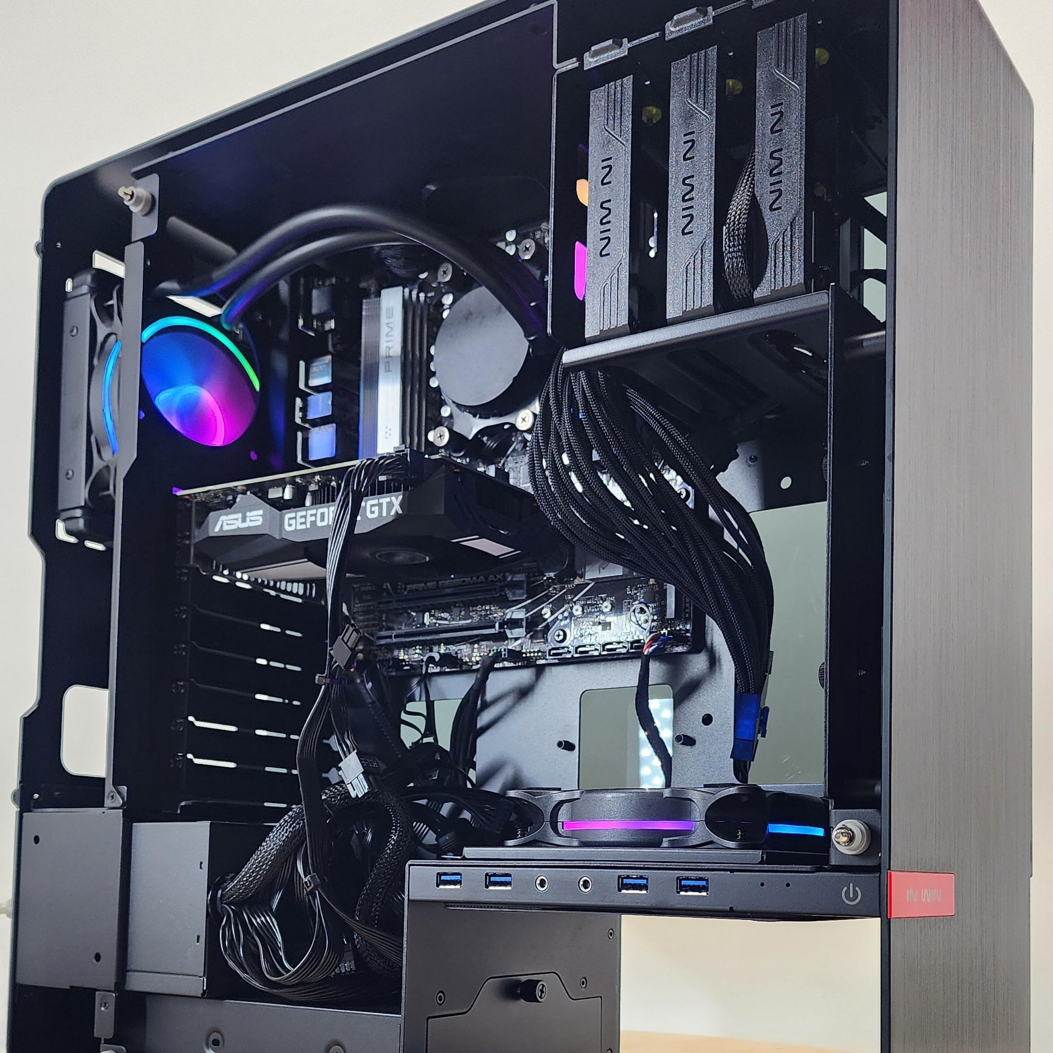 Gaming PC Ryzen 5 7600X 16GB RAM 1TB SSD GTX 1660 SUPER 6GB Windows 11 Computer