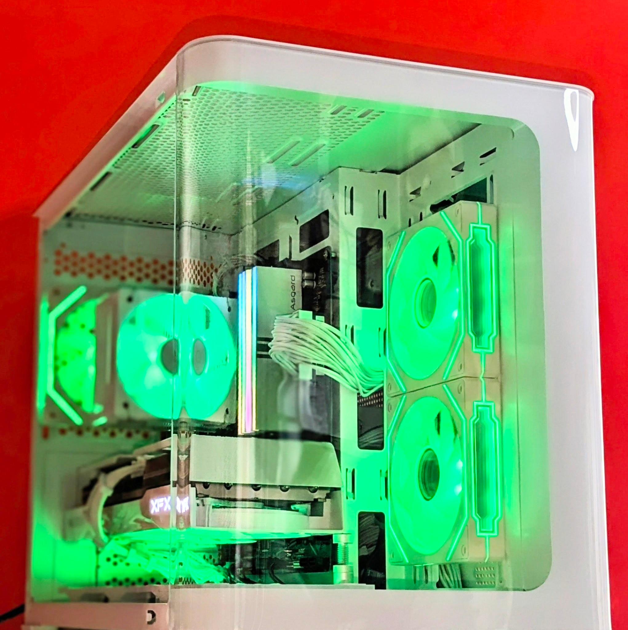 1440P/4K Gaming Beast🔥🚀⚪RX 9070⚪32GB RAM⚪Ryzen 9 5900X⚪2TB SSD+HDD⚪ Wi-Fi⚪ Windows 11