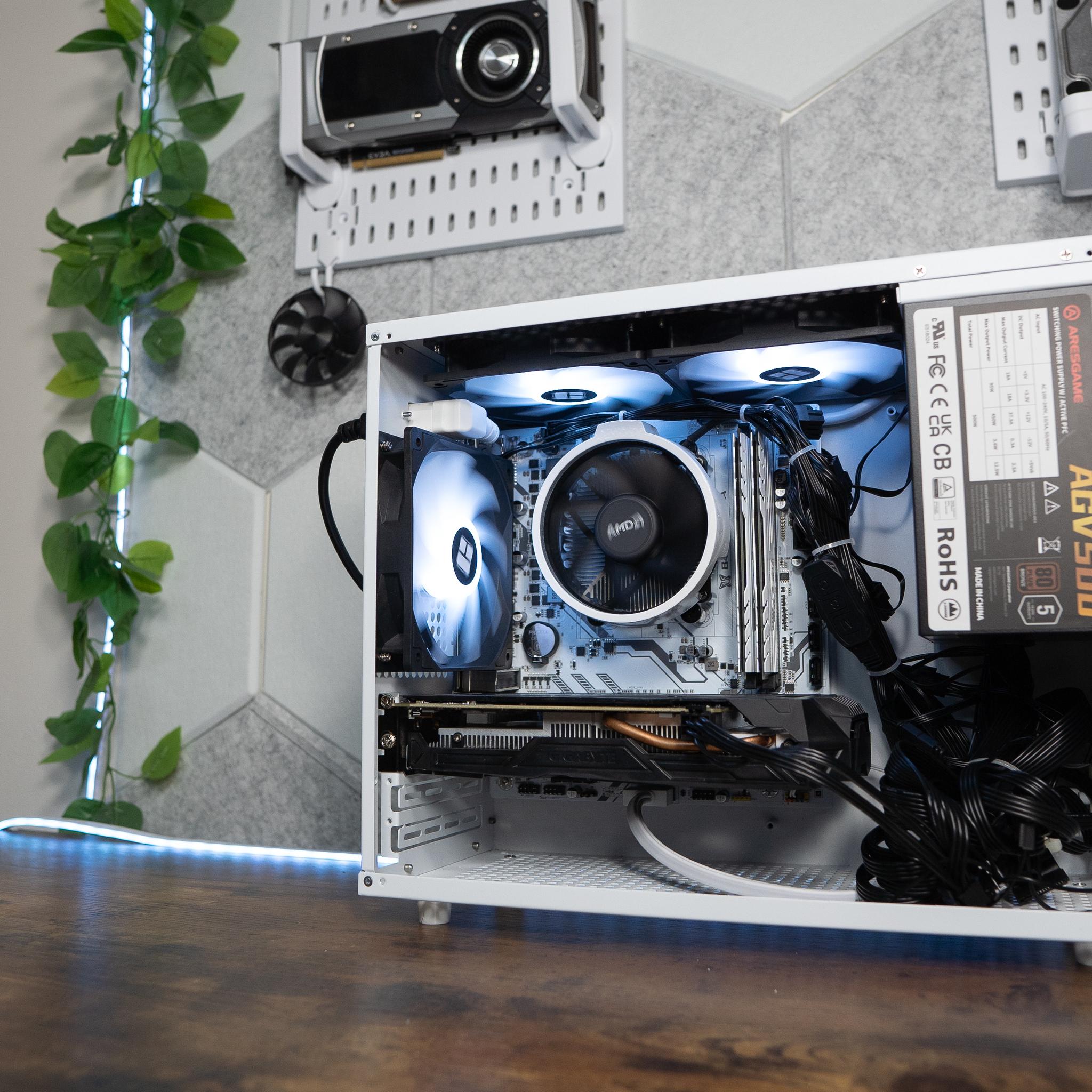 ❄️❄️ BUDGET - BO6 Ready GAMING PC | Gigabyte GTX 1060 | RYZEN 5 1600 | 16GB DDR4 RAM | 1TB M.2 SSD