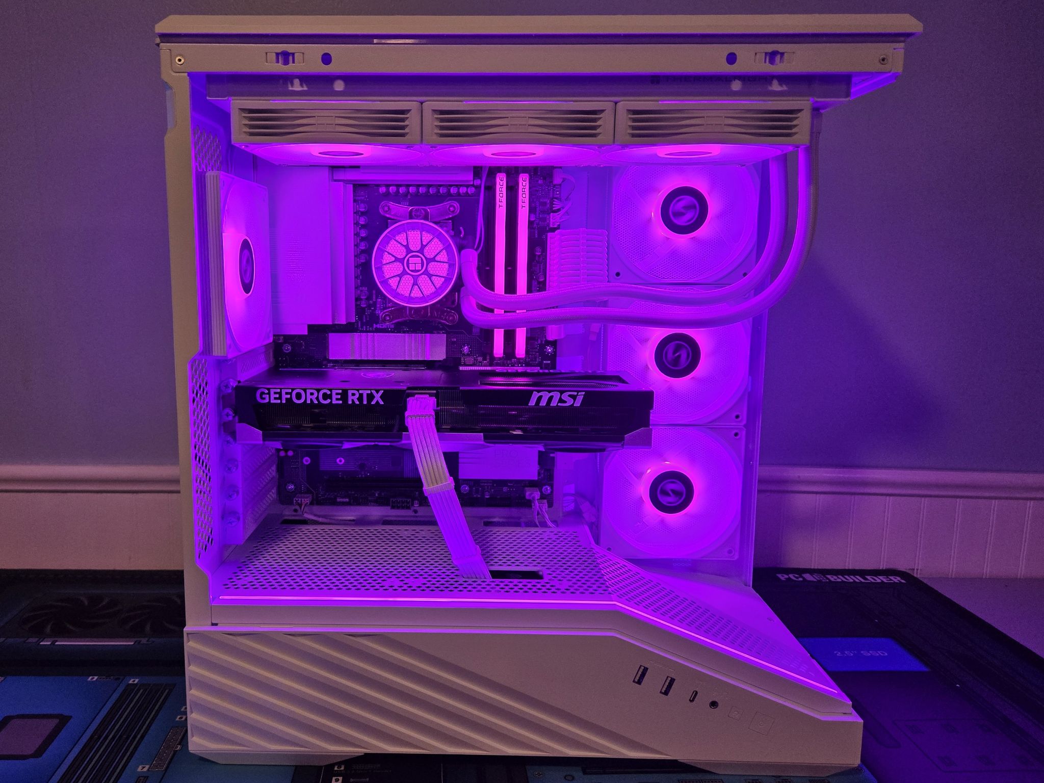 🖥️ Ventus White/Silver 1440p PC|Ryzen 7 7800X3D| RTX 5070|32GB DDR5|2TB NVME|Win 11 Pro|Wifi/BT 🖥️
