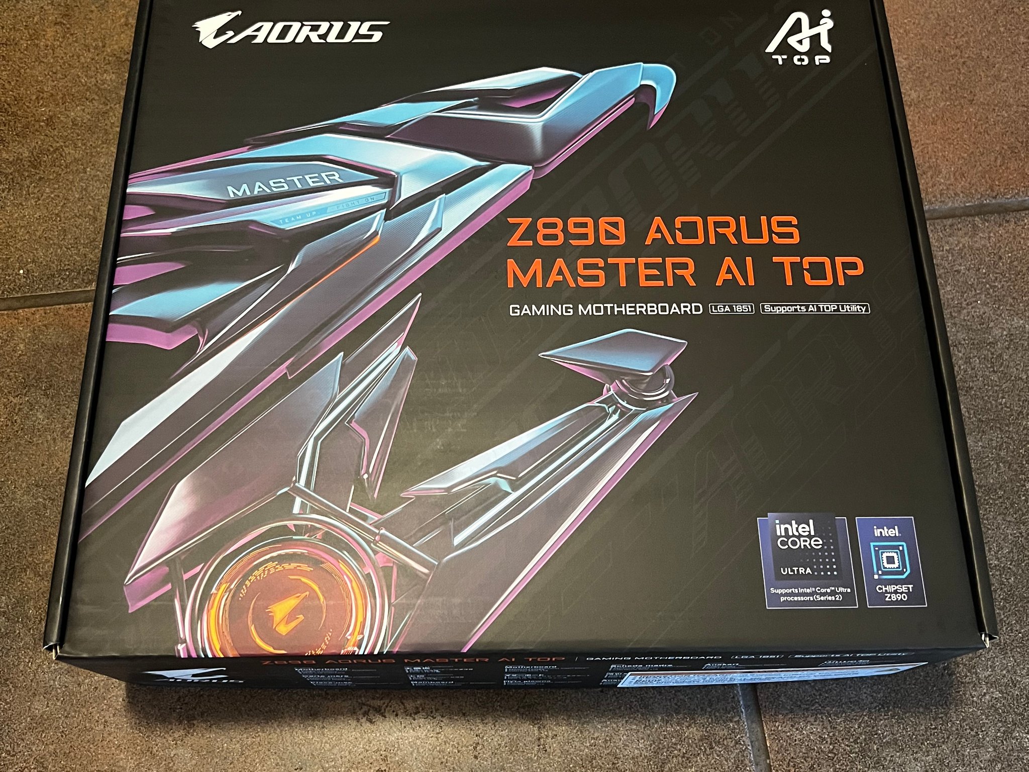 ⚡️BRAND NEW⚡️Gigabyte Z890 Aorus Master AI Top - LGA 1851 - TB4 - WiFi 7 - Dual 10GbE LAN