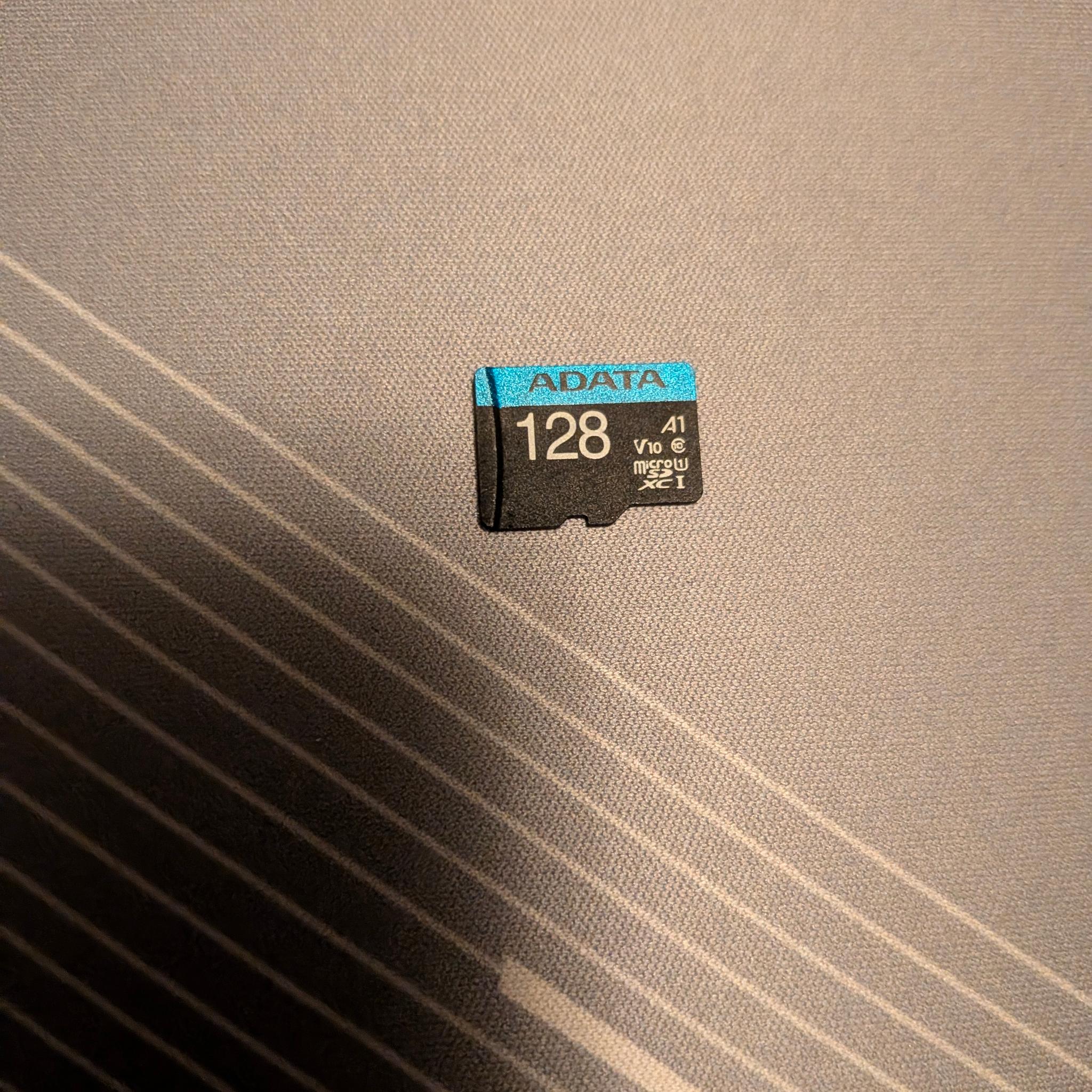 Adata 128gb micro sd card (A1/v10/U1)