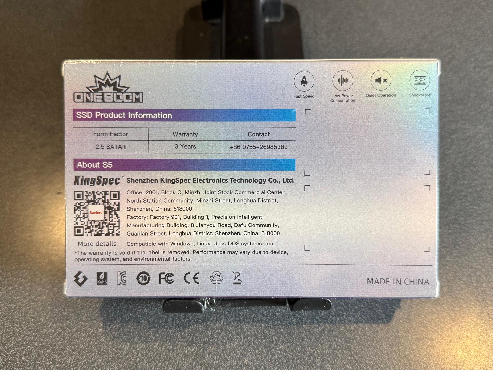 NEW SEALED 1TB SDD KingSpec Ranger