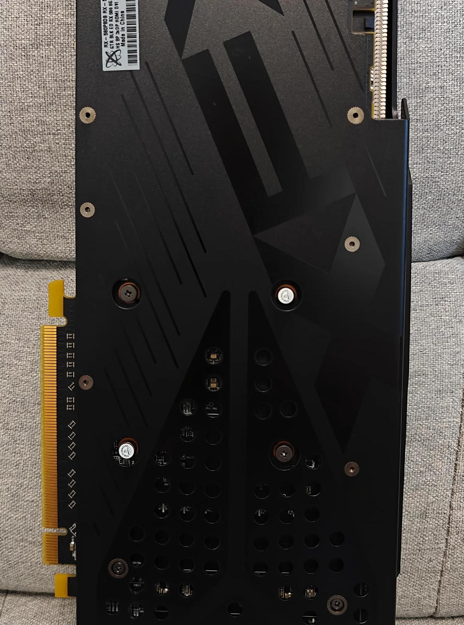XFX AMD Radeon RX 580 GTR Black Edition 8GB GDDR5 PCI Express 3.0 Graphics Card