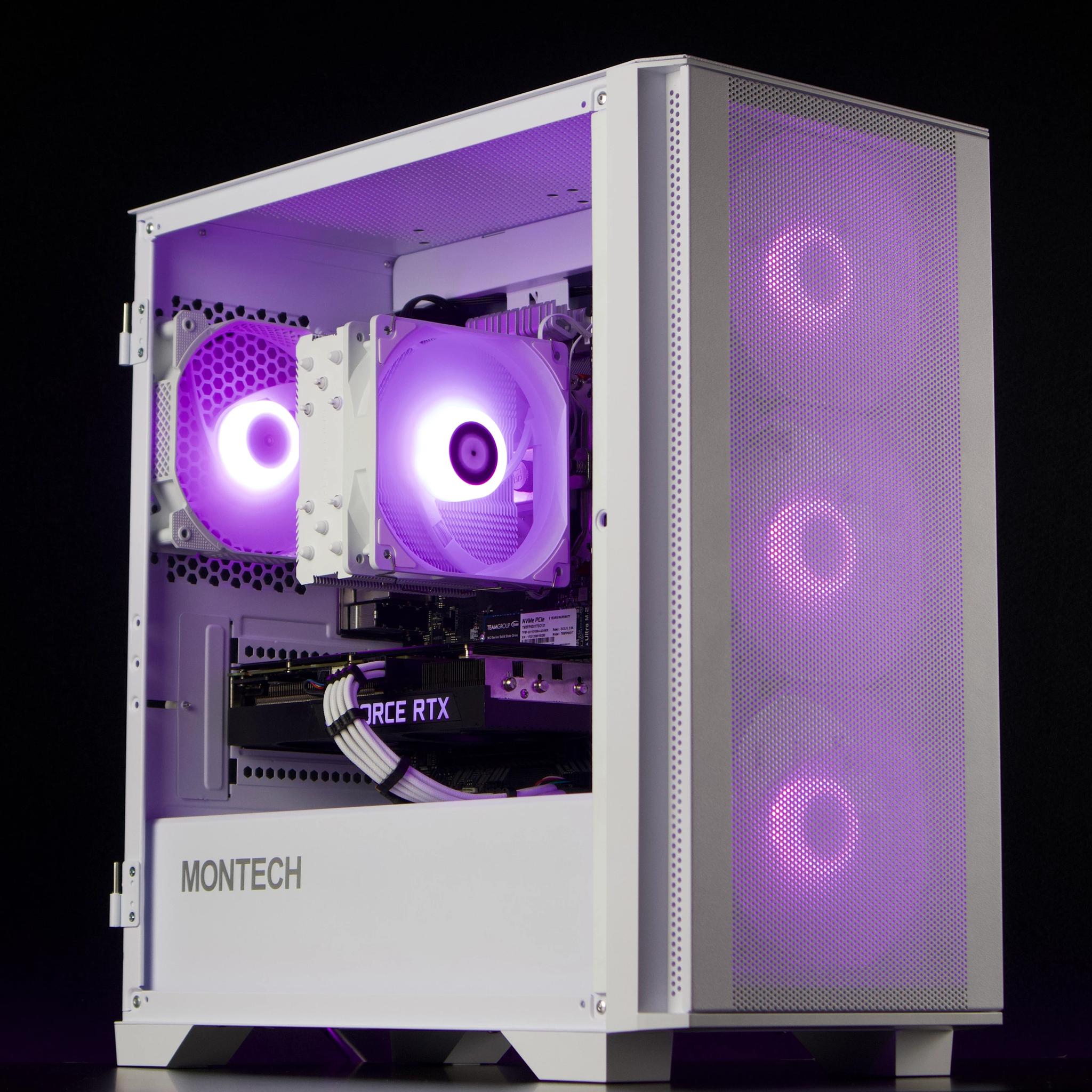💜🤍💜 RTX 3060 Ti ⚪ Ryzen 5 3600 🟣 16GB RAM ⚪ 1TB NVMe