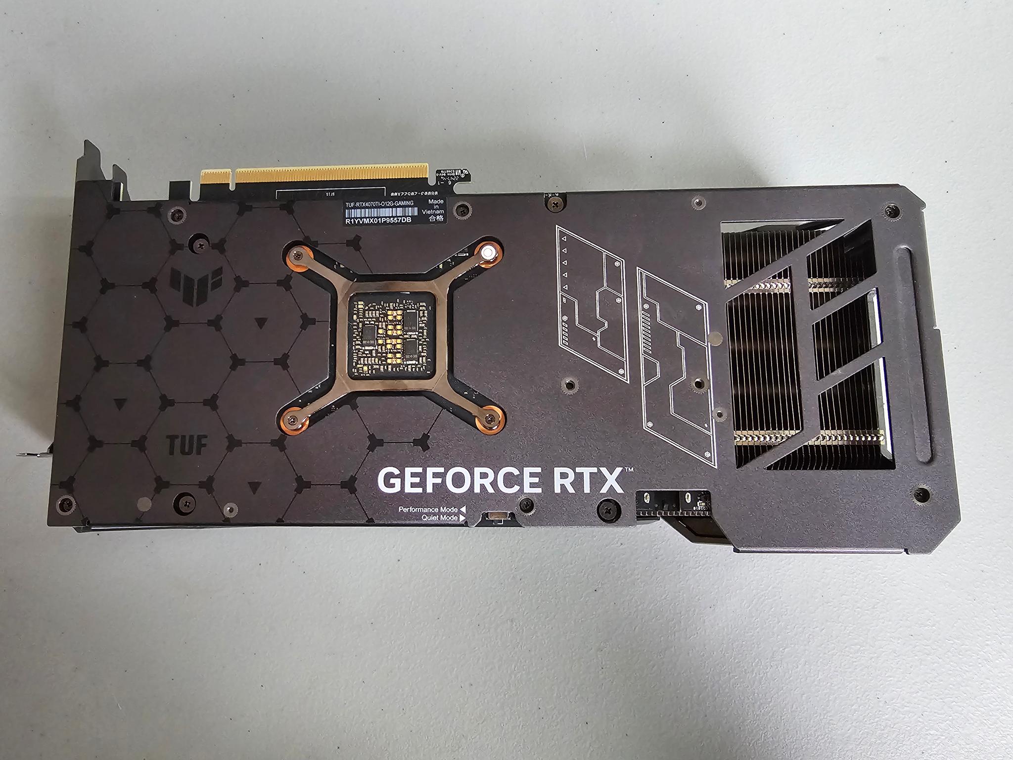 Asus TUF GAMING OC GeForce RTX 4070 Ti