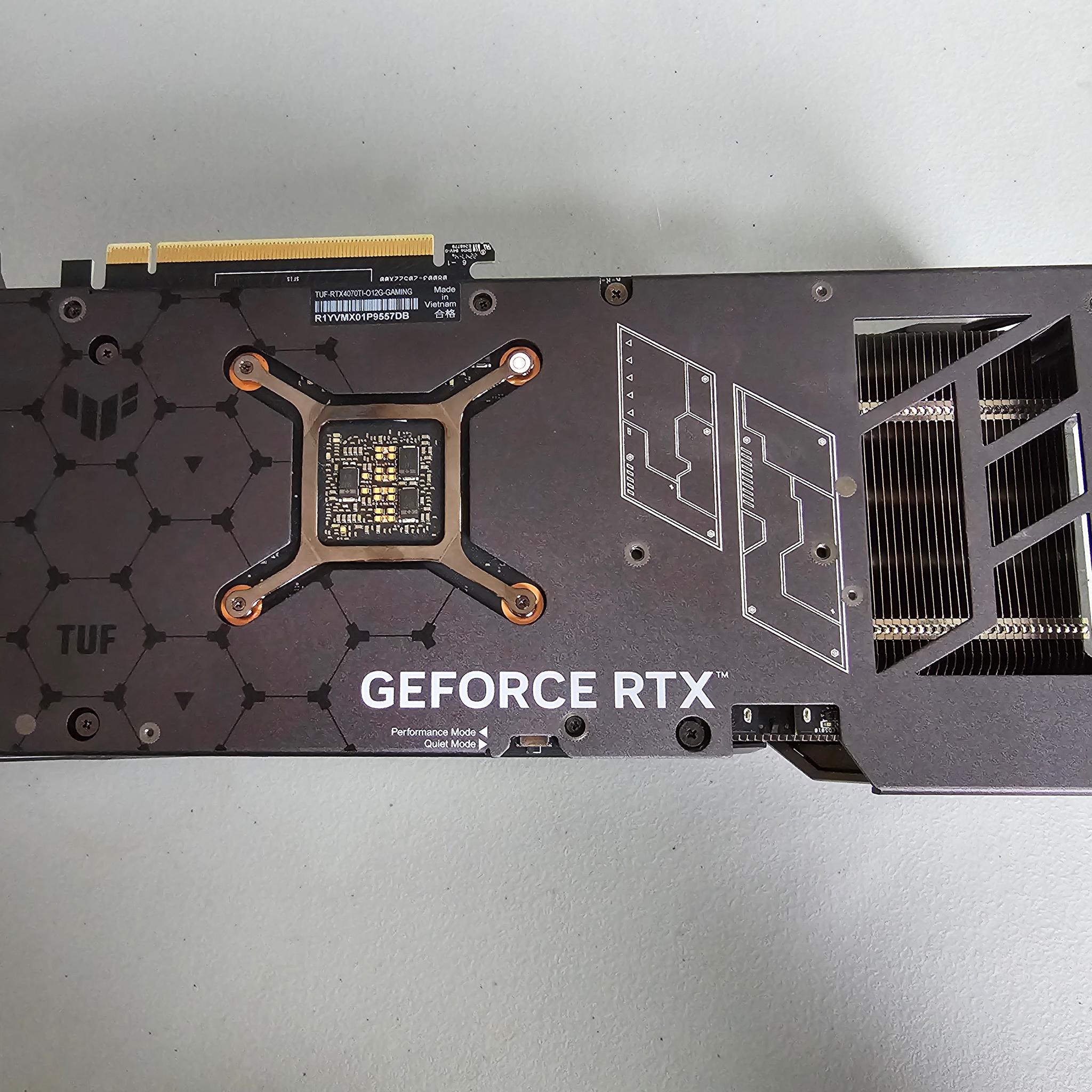 Asus TUF GAMING OC GeForce RTX 4070 Ti