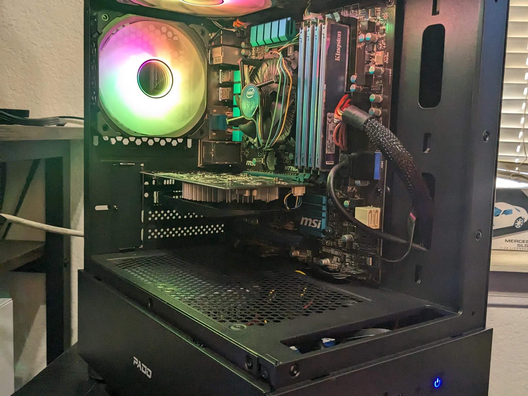 90 FPS Fortnite | 180 Day Warranty | RGB, WiFi, Xeon E3 (i7-2600S), GTX 1050 TI, 500GB SSD, Win10
