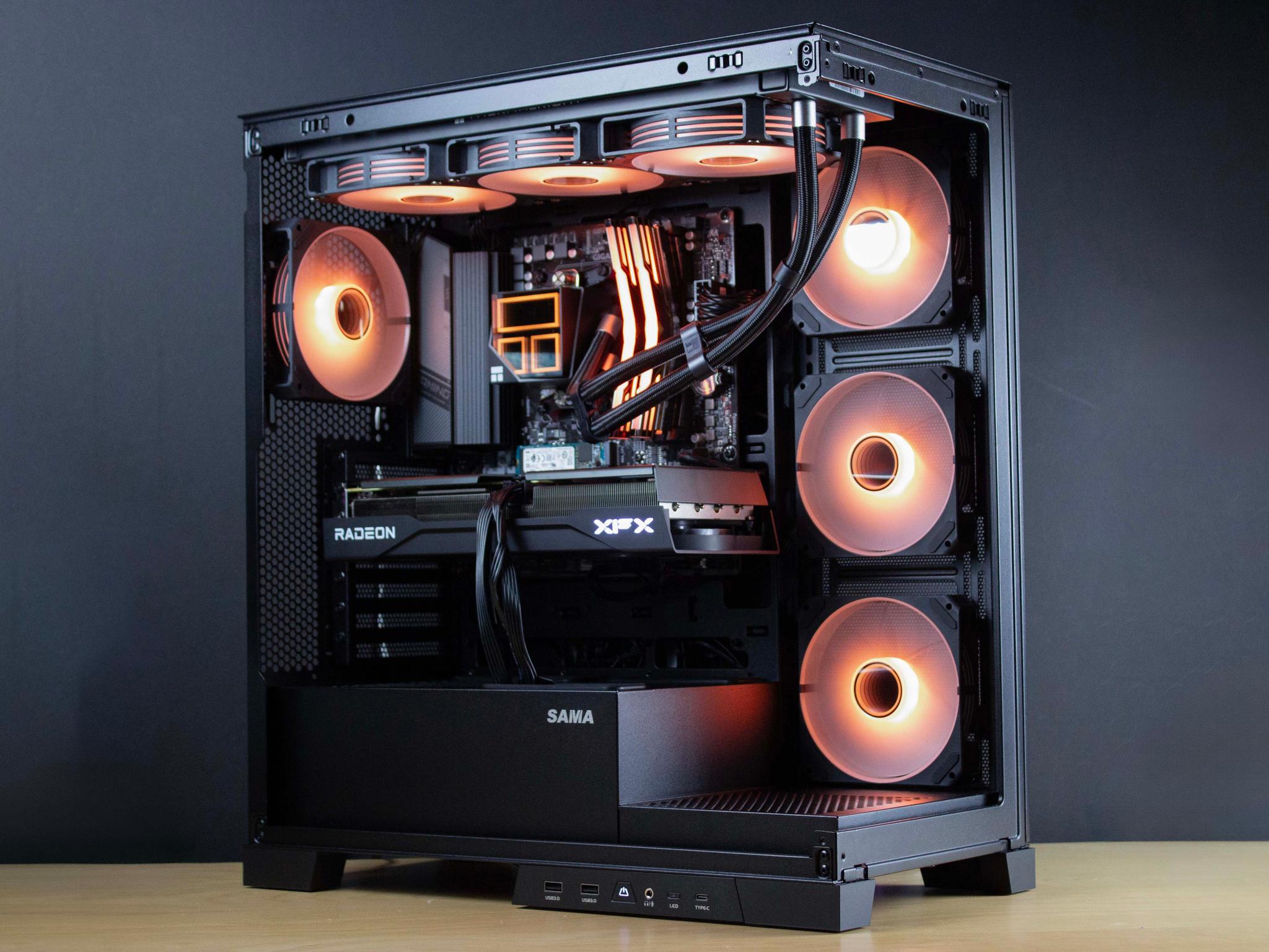 ♠️⚡🗡️Onyx V2 - 1440P Gaming PC | RX 9060 XT 16GB, Ryzen 7 5700X, 32GB RAM, 1TB SSD | ARGB 🗡️⚡♠️