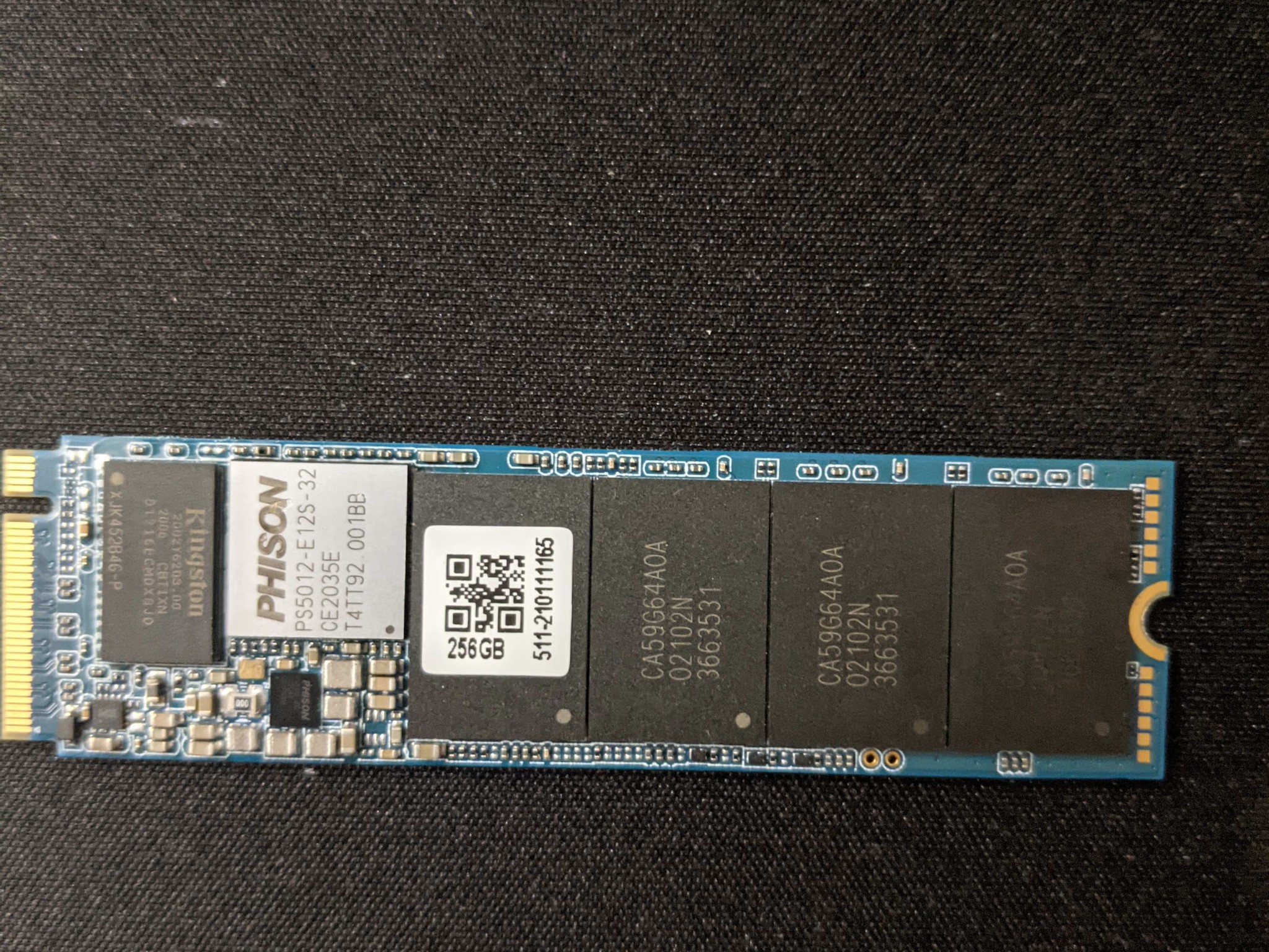 Kingston 256GB NVMe SSD (OEM Model)