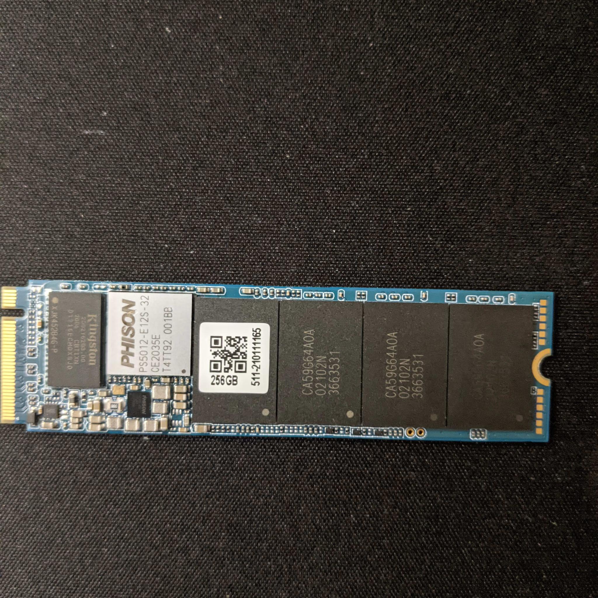 Kingston 256GB NVMe SSD (OEM Model)