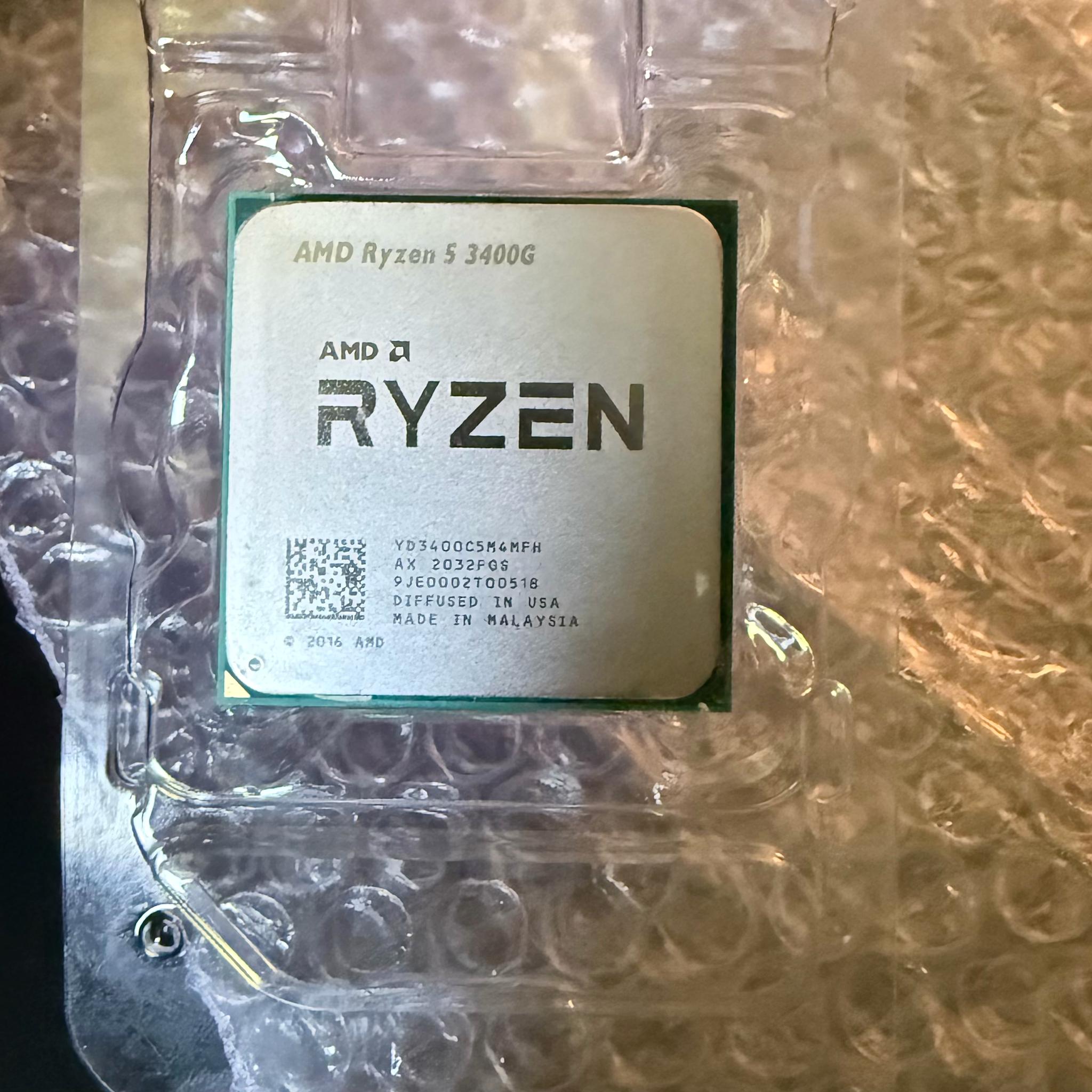 AMD Ryzen 5 3400G