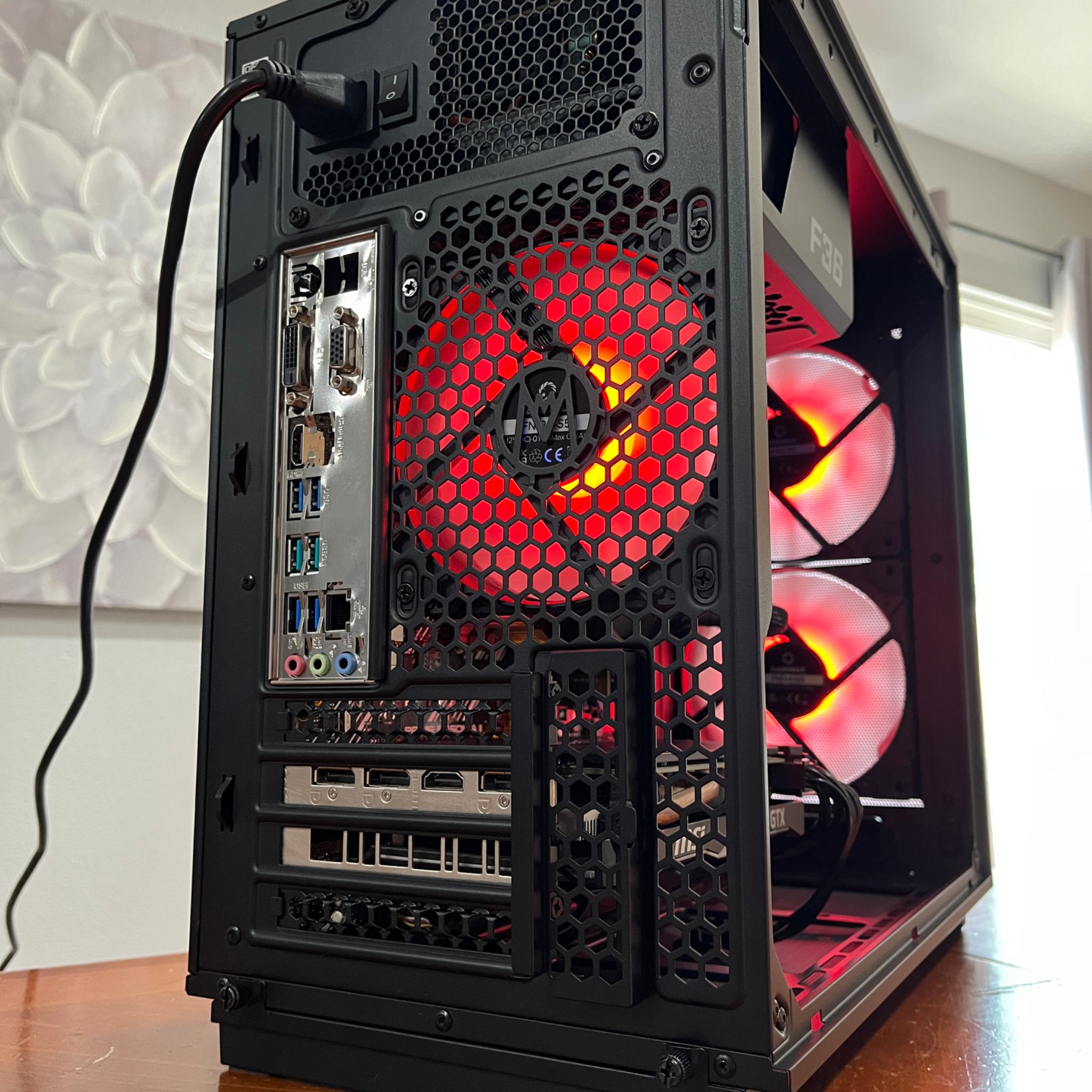 GTX 1660 6GB, Ryzen 7 1700, 16GB RAM | Static RGB Gaming Computer/PC