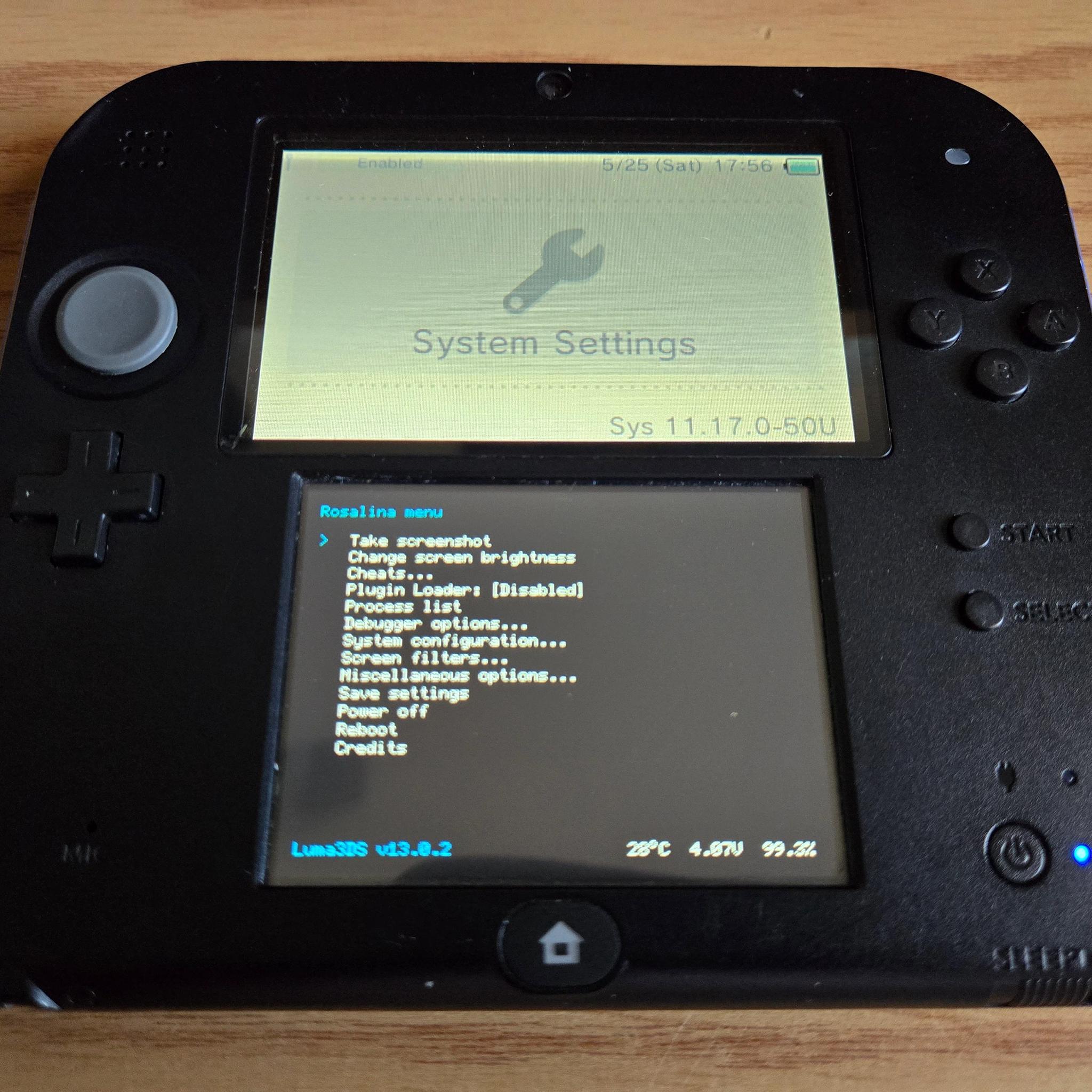CUSTOM SELLER REFURBISHED Nintendo 2DS Black/Blue Handheld Console Special Multipack