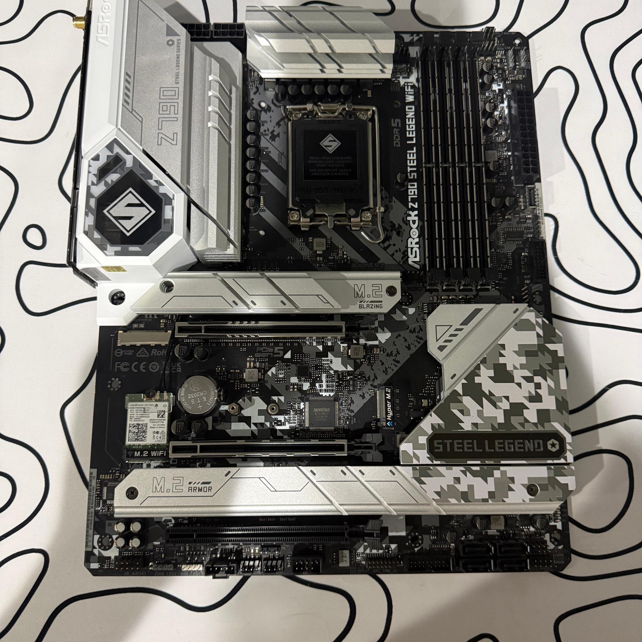 🔥Intel i9-13900K + ASRock Z790 Steel Legend WiFi | OG boxes - CPU/Mobo Combo🔥