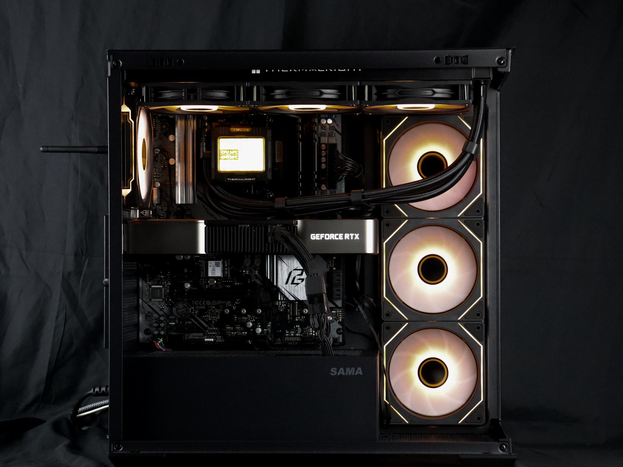 ⚜️♟️Obsidian Void V2 - 1440P Gaming PC | RTX 3080, Ryzen 9 3900X, 32GB RAM, 1TB NVMe SSD | ♟️⚜️