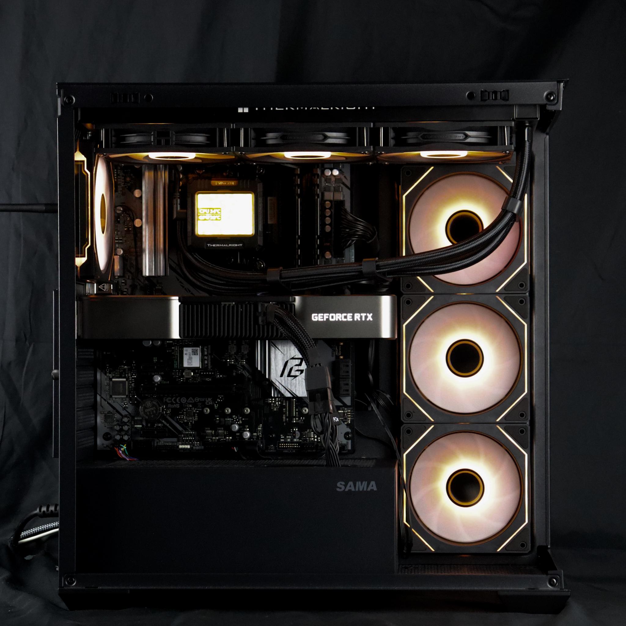 ⚜️♟️Obsidian Void V2 - 1440P Gaming PC | RTX 3080, Ryzen 9 3900X, 32GB RAM, 1TB NVMe SSD | ♟️⚜️