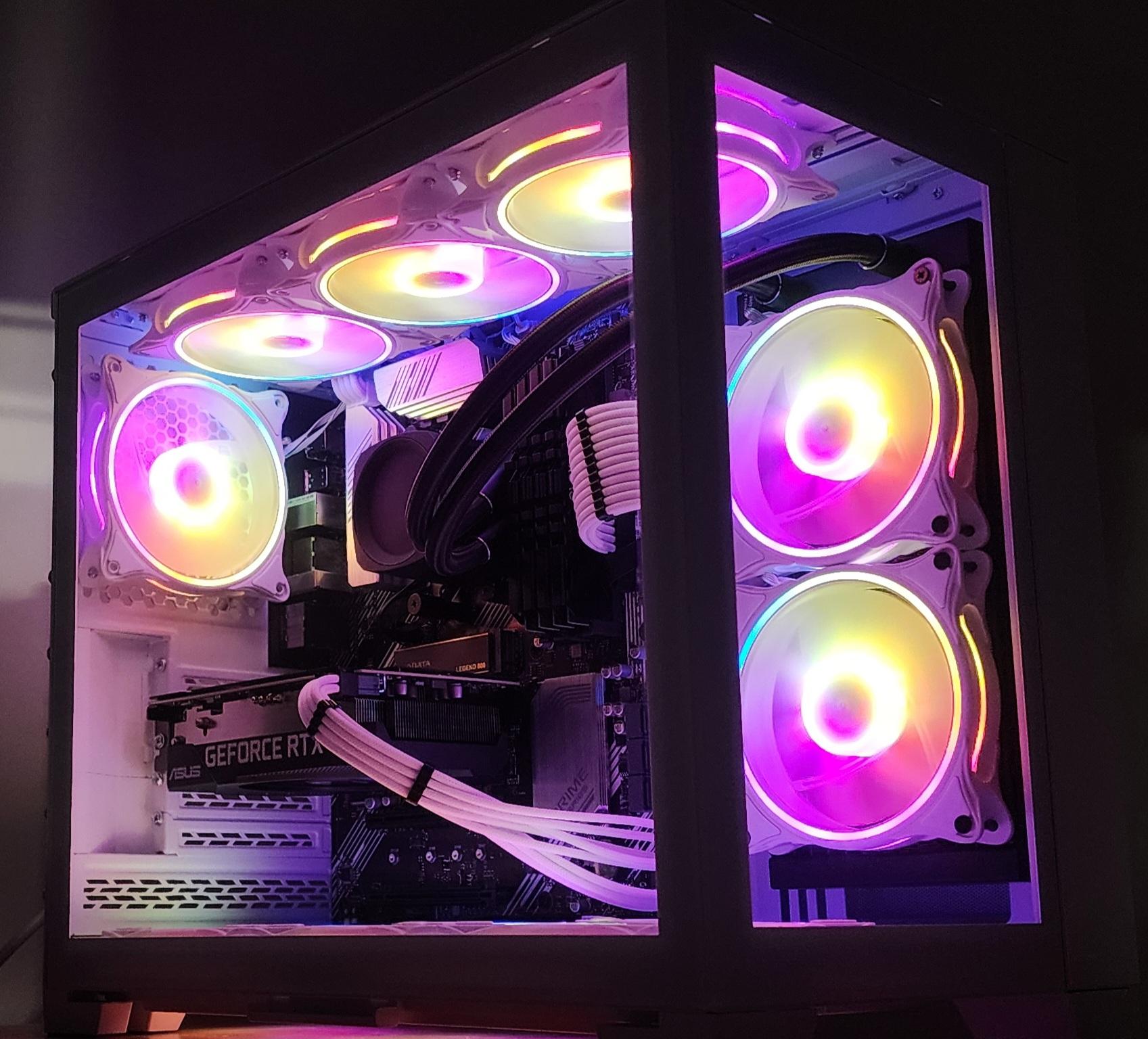 Gaming PC Ryzen 7 3700X 32GB RAM 1TB SSD RTX 3060 12GB Windows 11 Computer