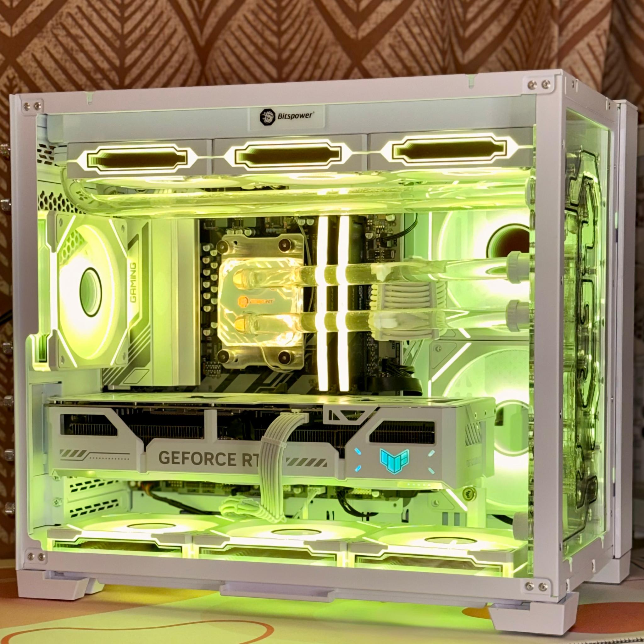 Ryzen 5 9600X + RTX 5070 Ti | Frost Byte | Custom Loop Gaming PC