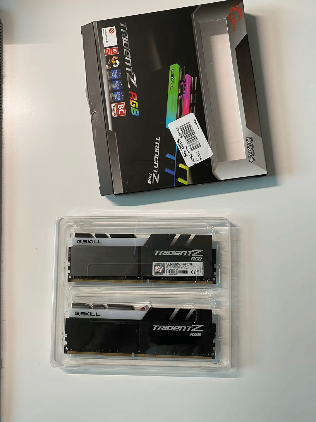 G.Skill Trident Z RGB 32 GB 3200mhz