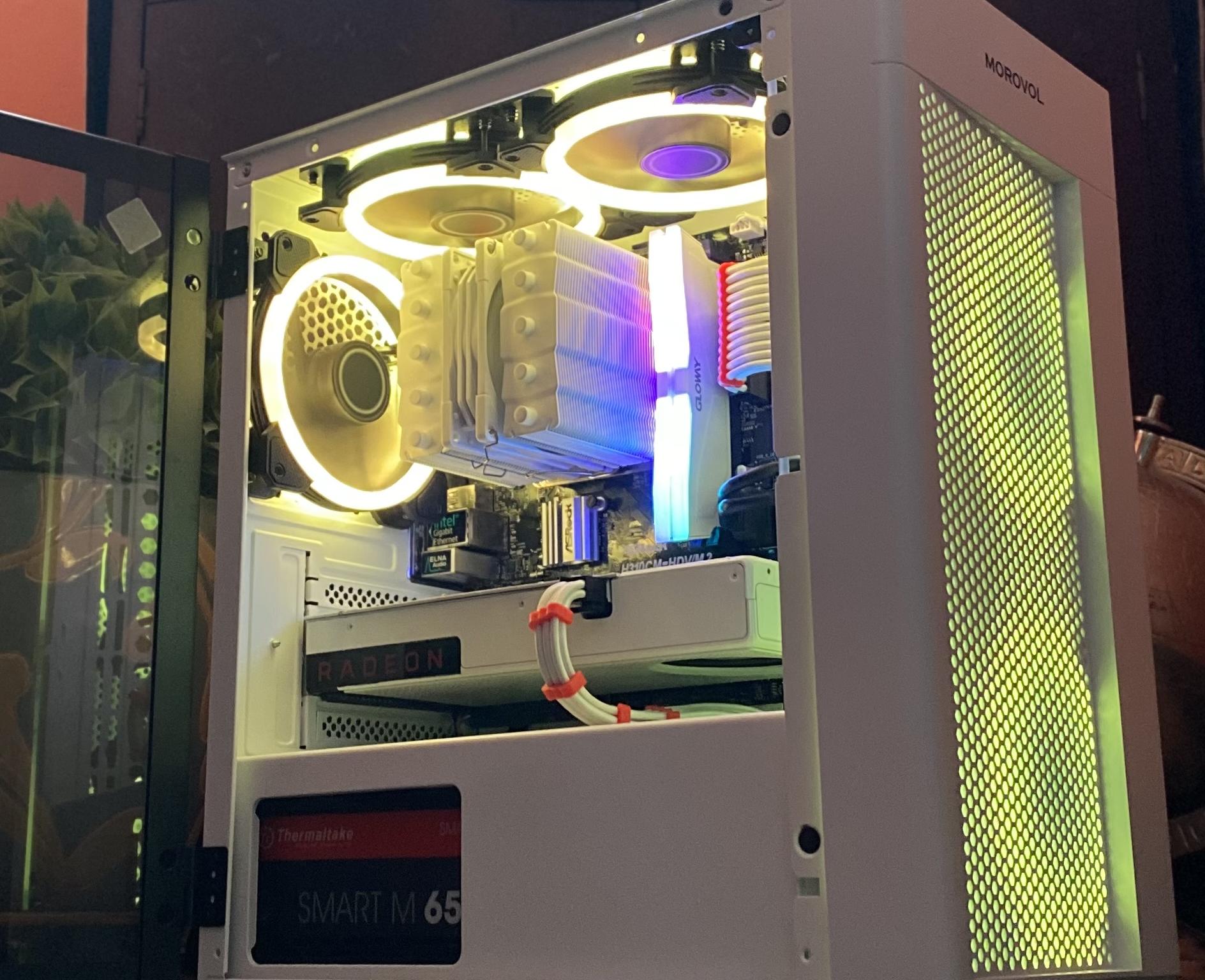 (🔫👉💰) Intel 9th Gen |RX 480 8GB| 16GB Gloway DDR4 RGB RAM| 1TB SSD| Windows 11 Home