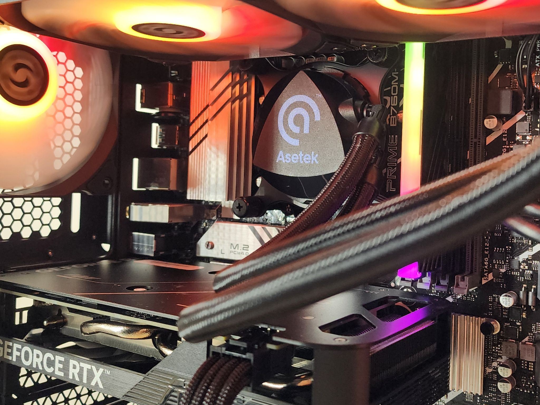 Gaming PC i3-14100F 16GB RAM 500GB SSD RTX 4060 8GB Windows 11 Computer