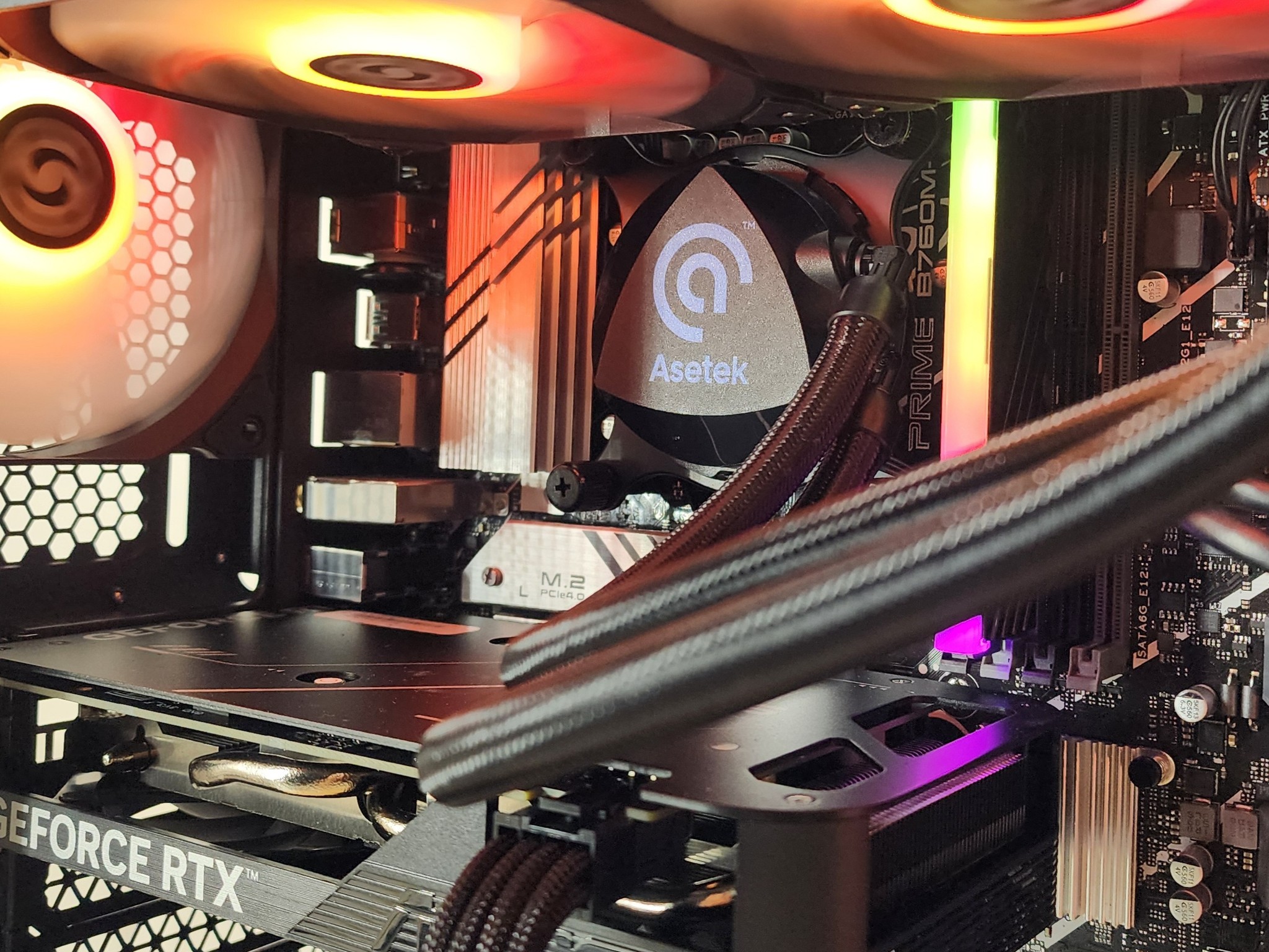 Gaming PC i3-14100F 16GB RAM 500GB SSD RTX 4060 8GB Windows 11 Computer