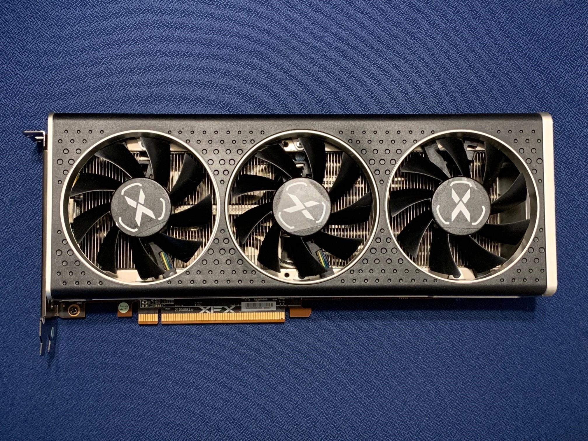 XFX Speedster MERC 308 AMD Radeon RX 6600 XT Black GDDR6 8GB Graphics Card, Used.