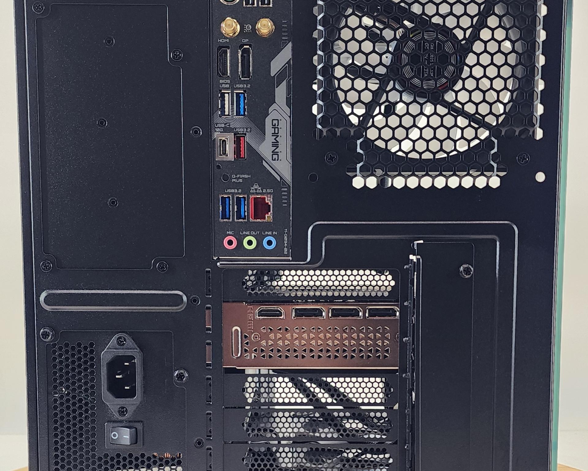 Gaming PC Ryzen 7 7700 32GB RAM 1TB SSD RTX 5070 12GB Windows 11 Computer