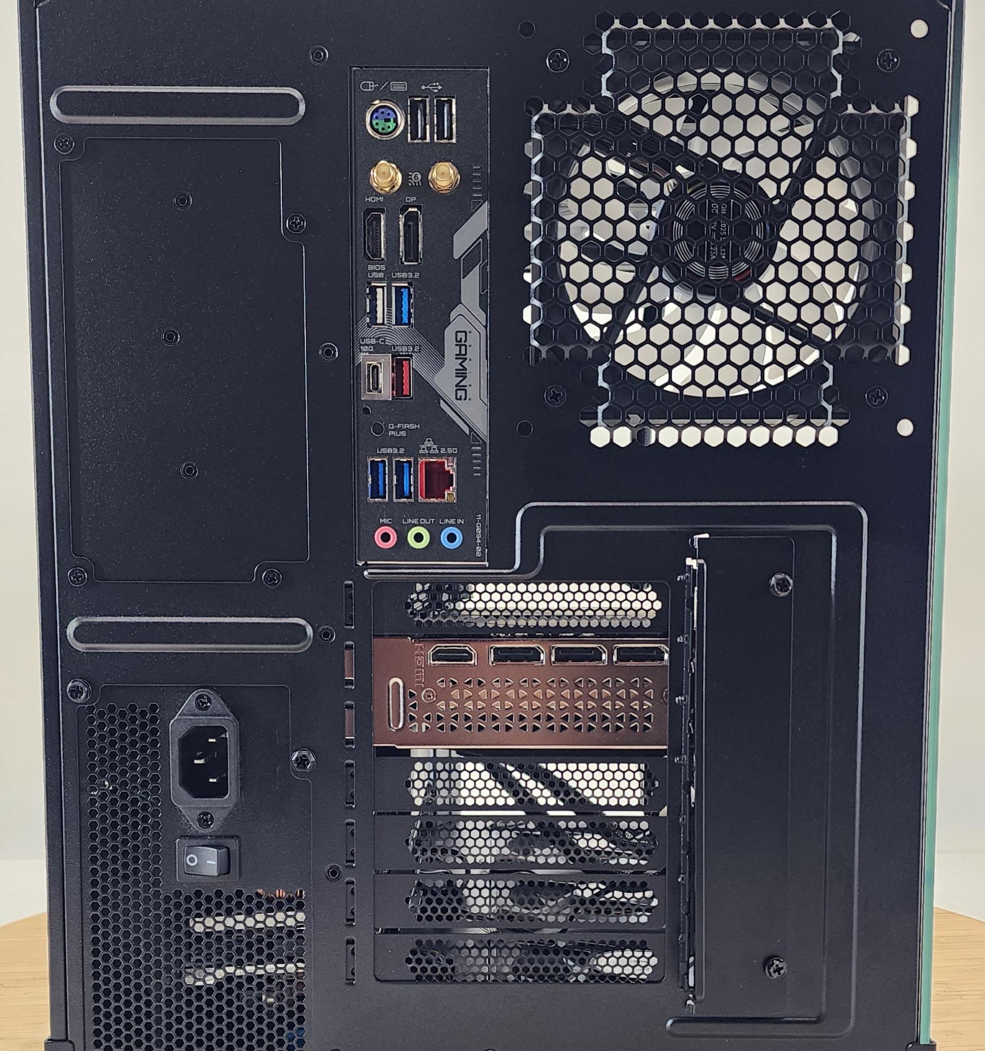 Gaming PC Ryzen 7 7700 32GB RAM 1TB SSD RTX 5070 12GB Windows 11 Computer