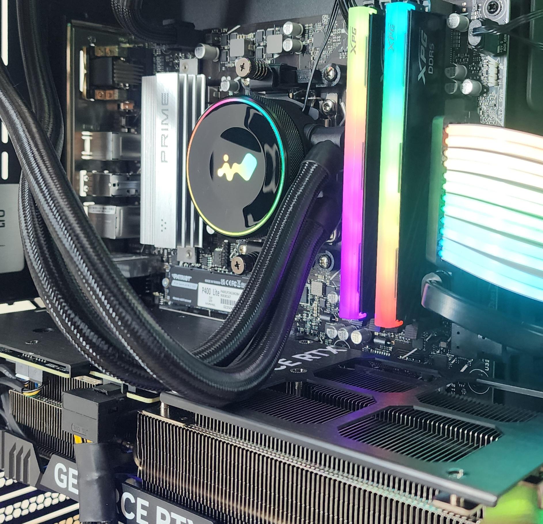 Gaming PC Ryzen 5 7600X3D 32GB RAM 2TB SSD RTX 4070 Ti SUPER 16GB Win11 Computer
