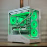 RTX 4080S 16GB | Intel Core Ultra 265KF | 48GB DDR5 | 2TB NVME | Win11 | WIFI | 4K White Gaming PC