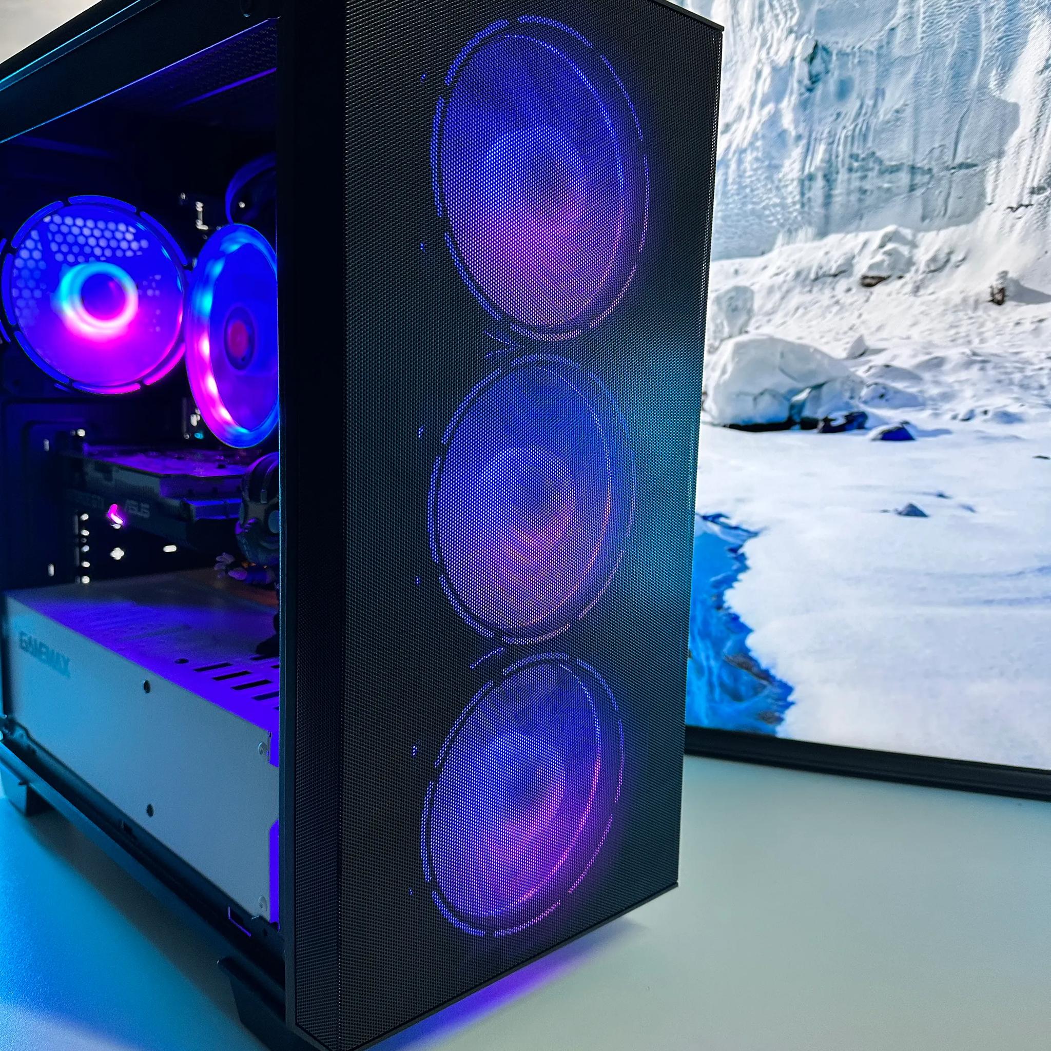 🧊❄️Sub-Zero🧊❄️||Gaming PC-Nvidia GTX 1650 4GB-AMD Ryzen 5 1600-512GB NVME SSD-16GB DDR4 RAM