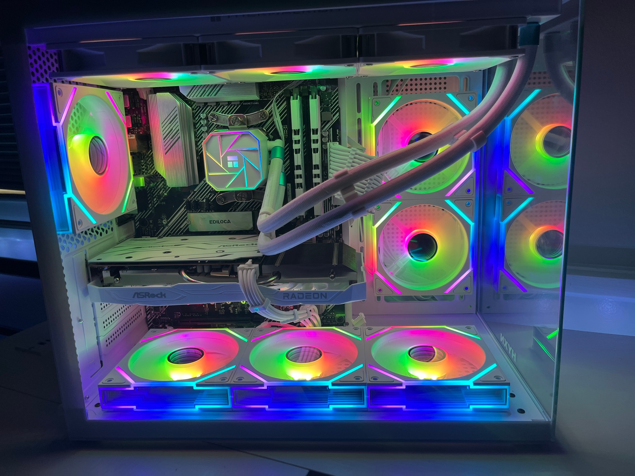 Radeon RX 6600 Custom Gaming PC - Ryzen 5 5500, 16GB RAM