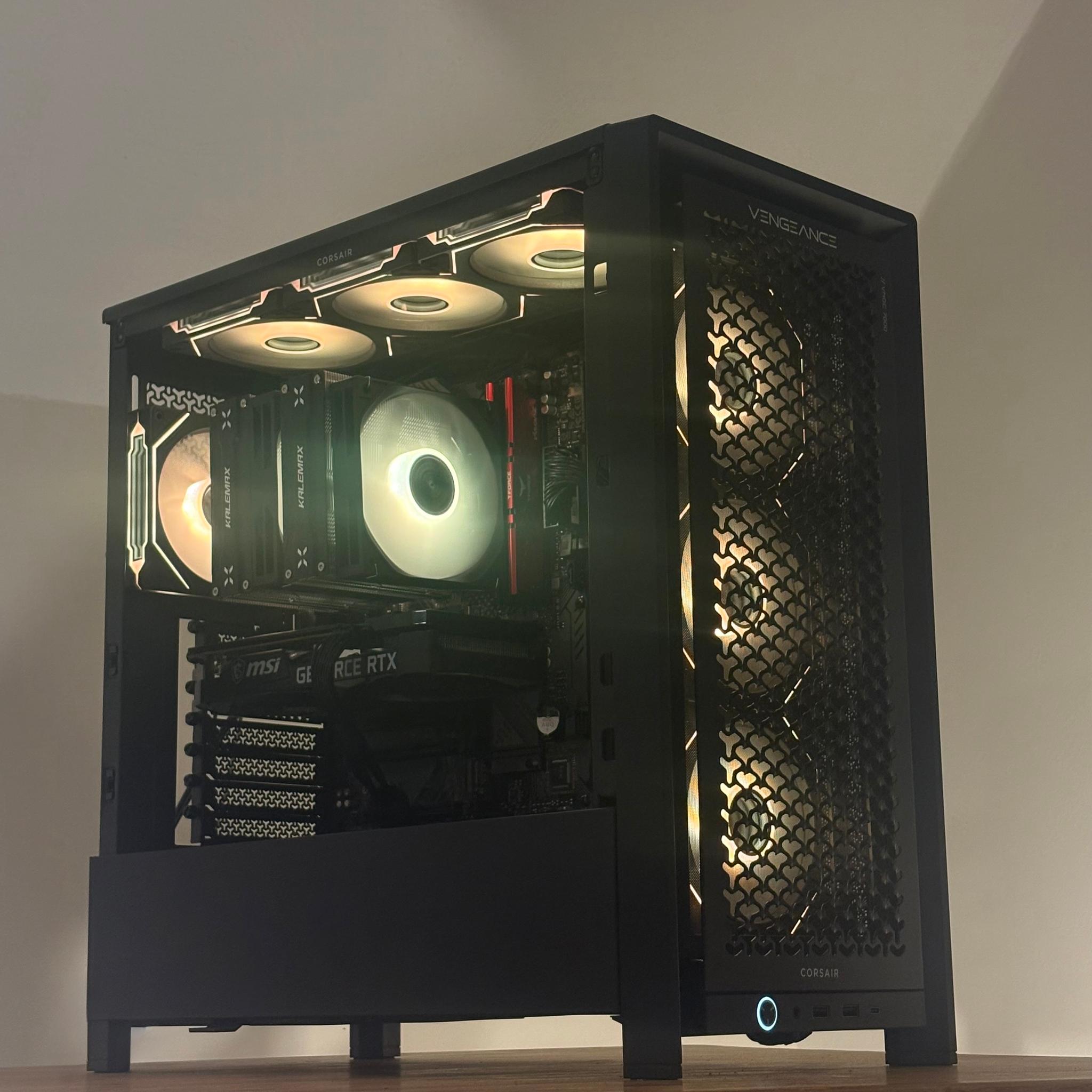 GeForce RTX 3060 Ti Custom Gaming PC - Ryzen 5 5500