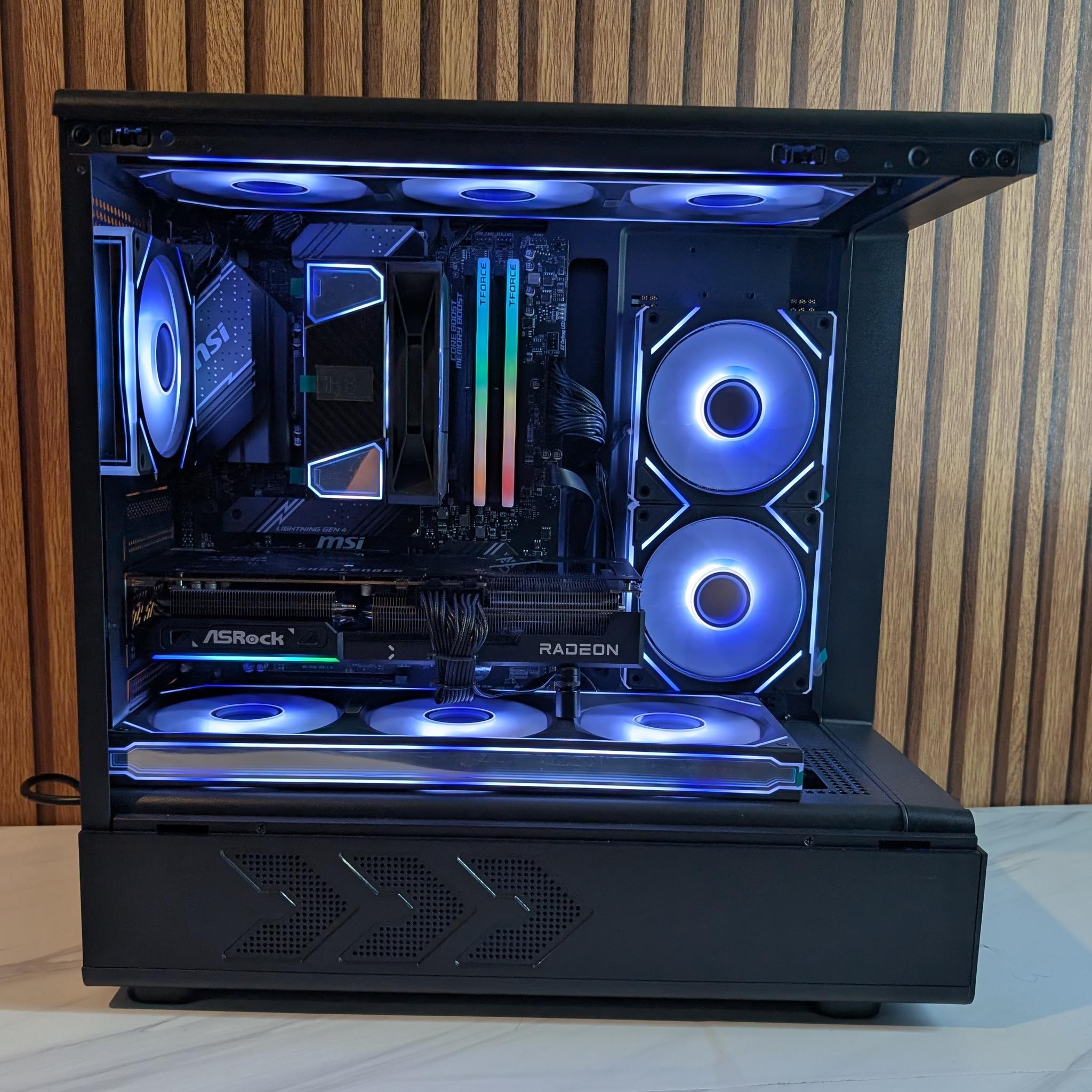 9070 16GB | RYZEN 5 7600X | 16GB DDR5 | 1TB NVME | 750W