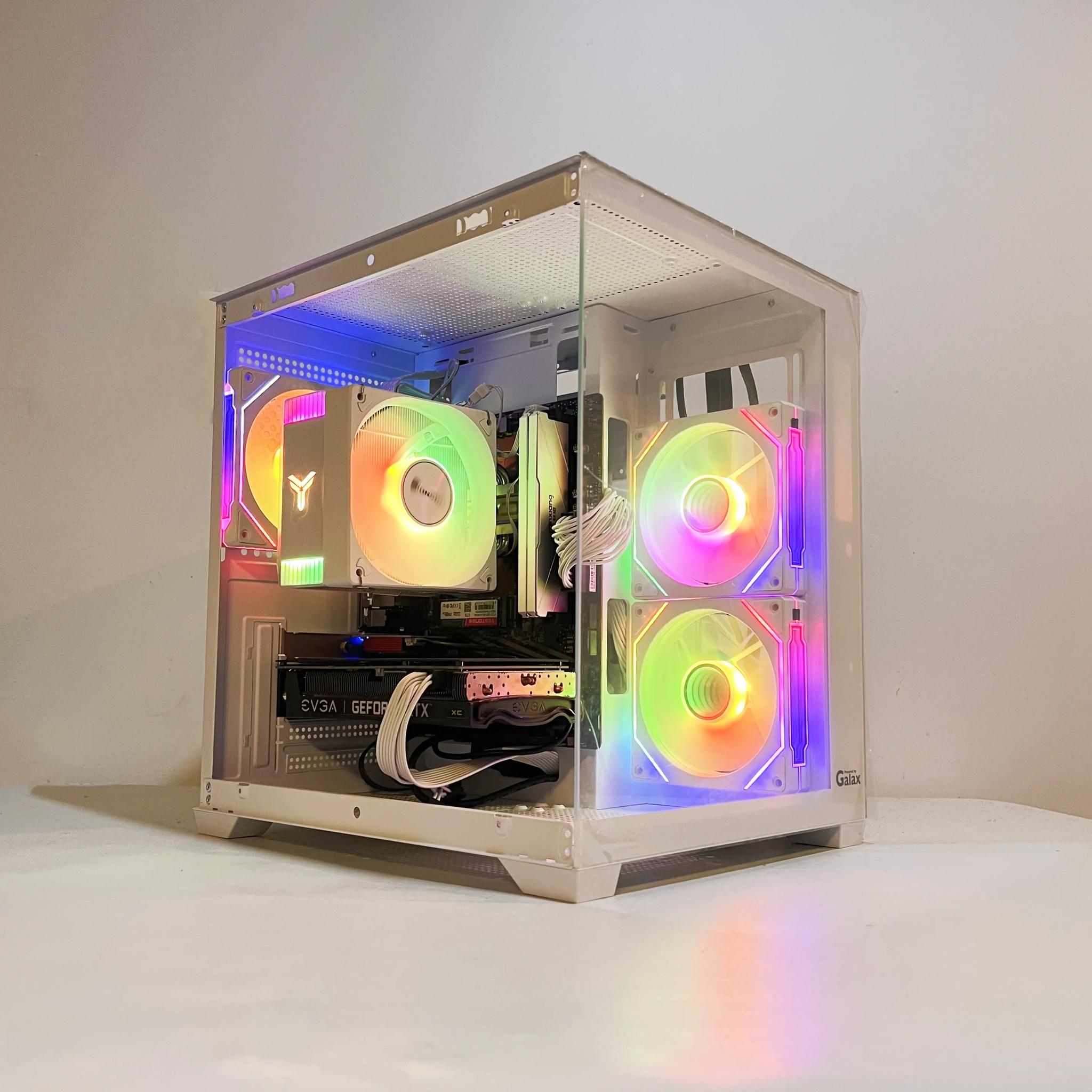 🔥For Sale🔥 RTX 3060 12G|R5-5600|1TB M.2|16GB RAM|ARGB Fans|WIFI||DepxTech Pre-Built PC