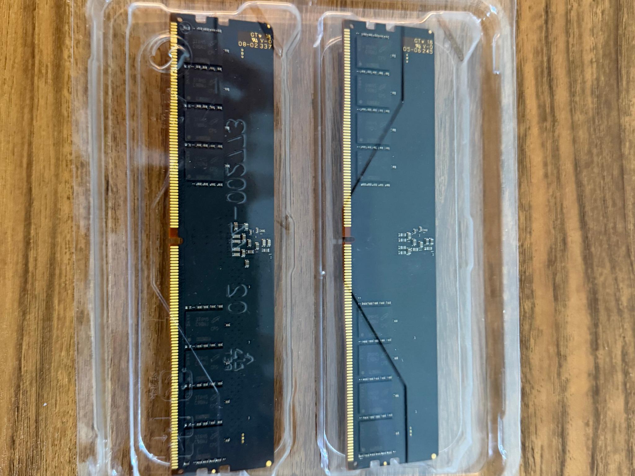 64gb (2x32gb) Crucial DDR5 4800mhz cl40
