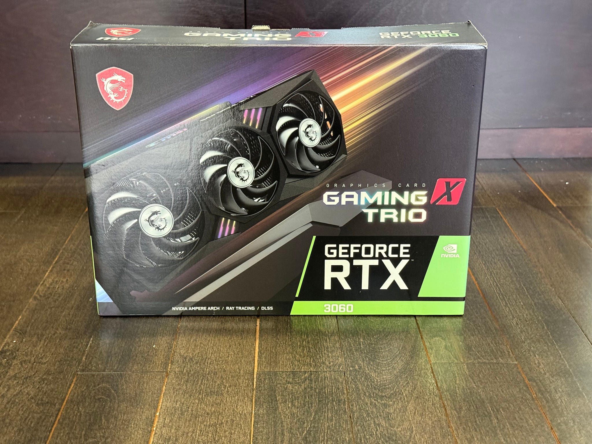 MSI NVIDIA GeForce RTX 3060 Gaming X Trio 12GB GDDR6 Graphics Card - Boxed