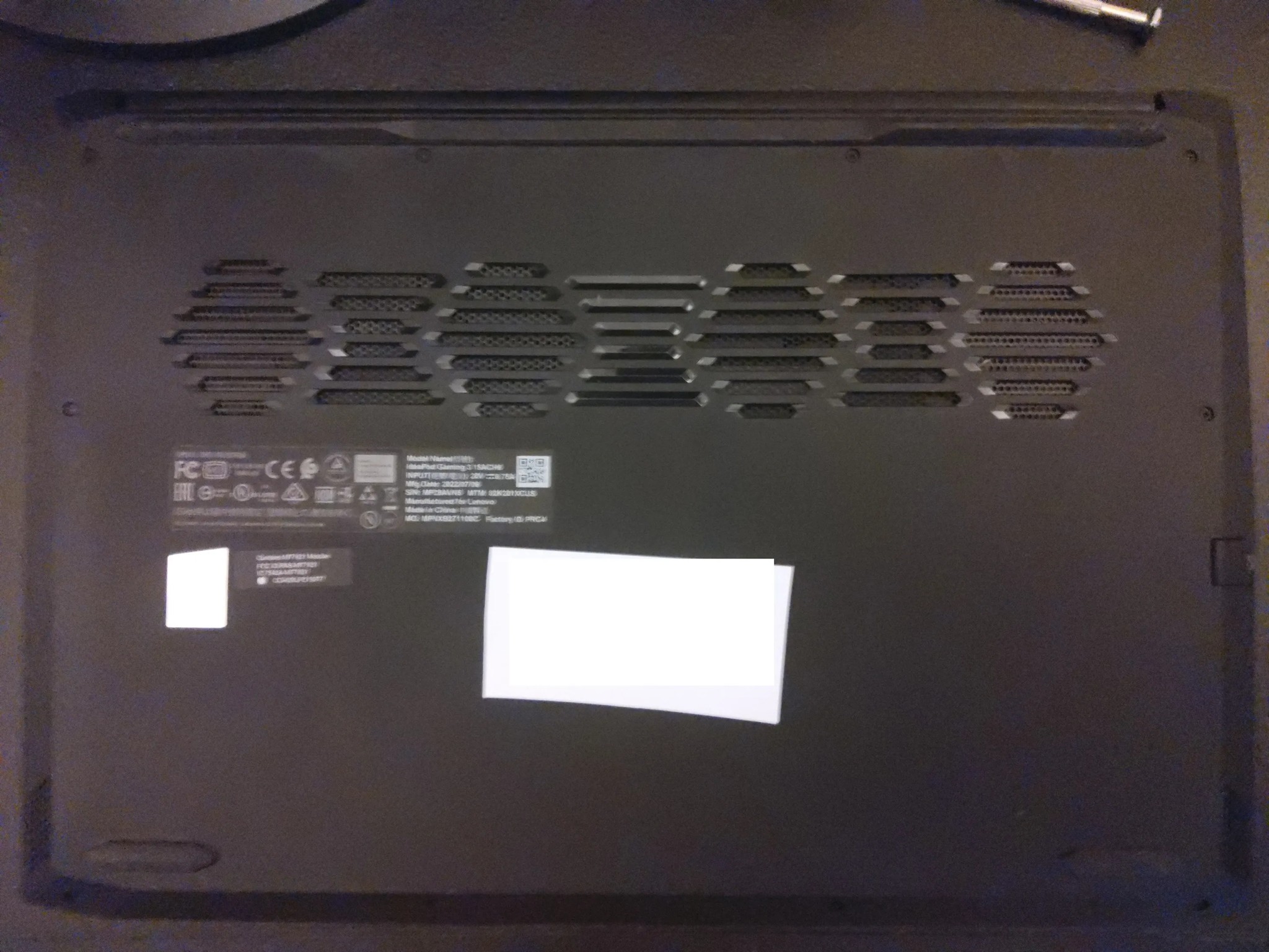 Lenovo Laptop Ideapad 3, with Nvidia 3050 TI Graphics Card.