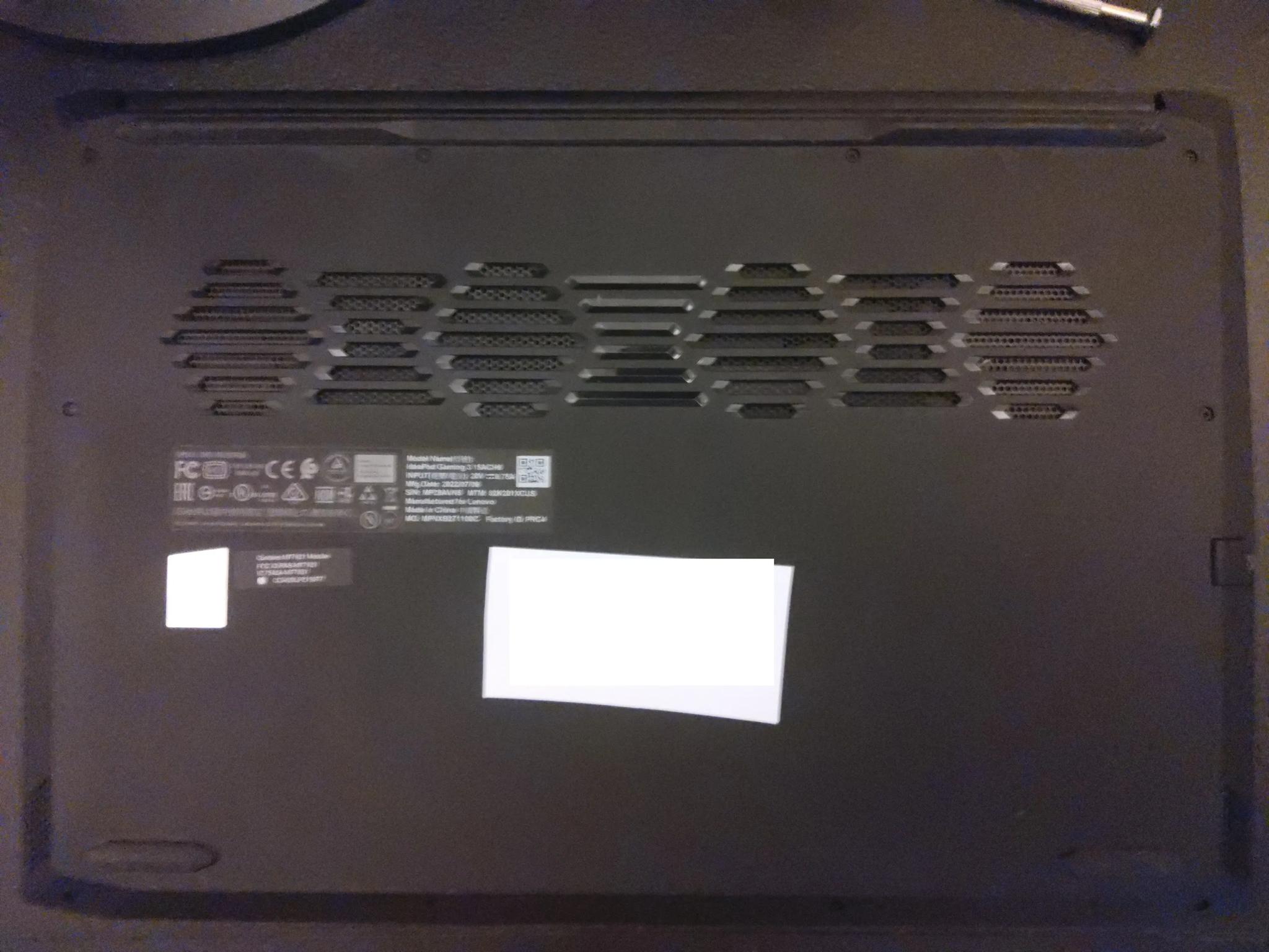 Lenovo Laptop Ideapad 3, with Nvidia 3050 TI Graphics Card.