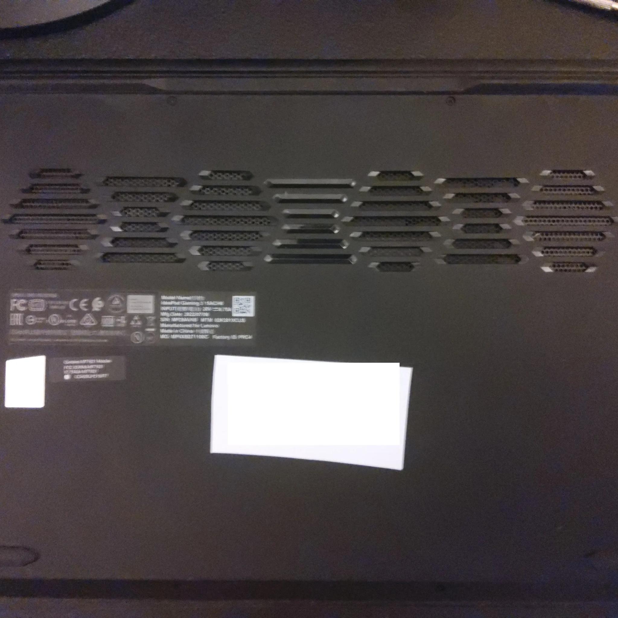 Lenovo Laptop Ideapad 3, with Nvidia 3050 TI Graphics Card.