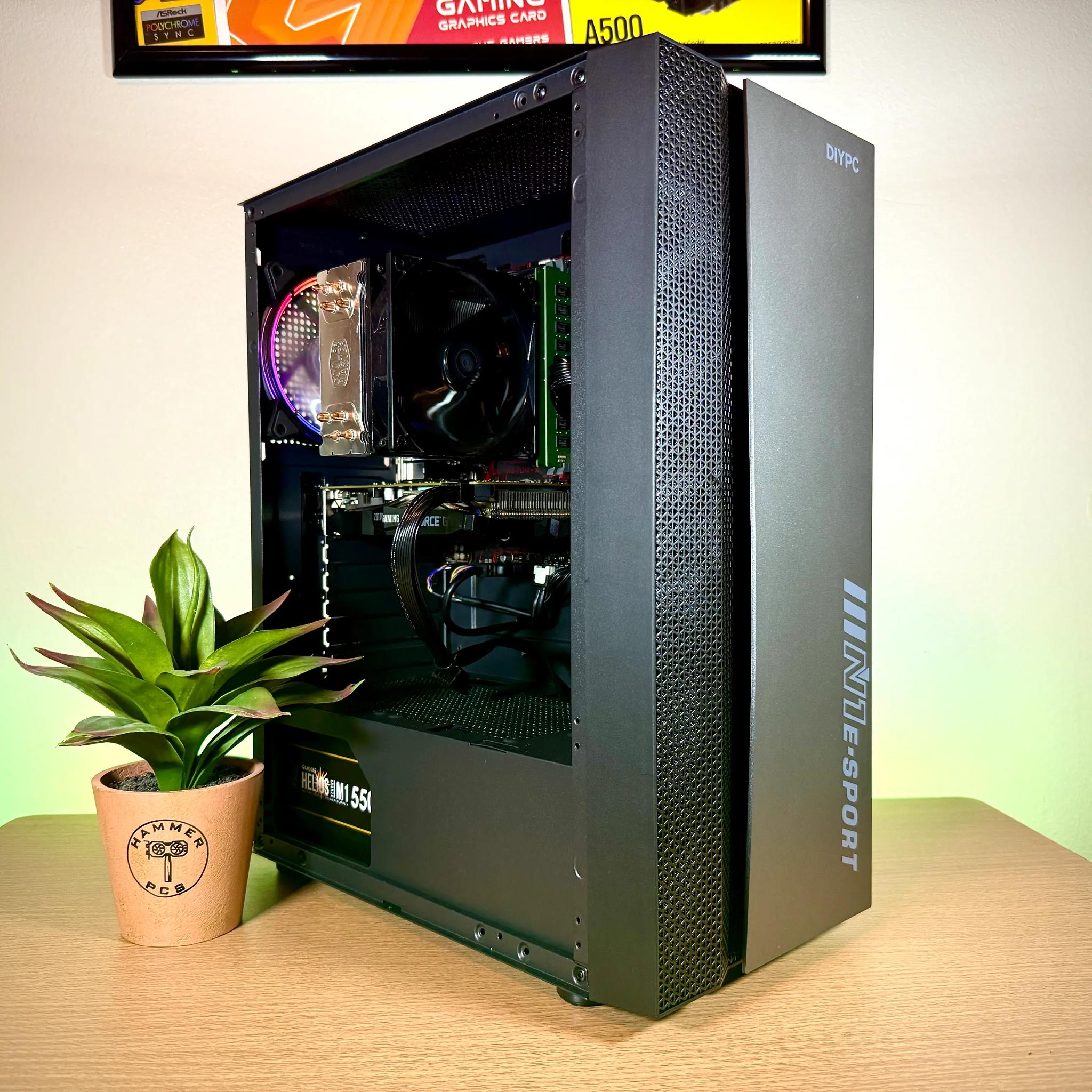 🩶Intel i5 + GTX 1660 Super Custom Gaming PC🩶| Windows 11 | Fortnite, Minecraft, GTA V, and more!