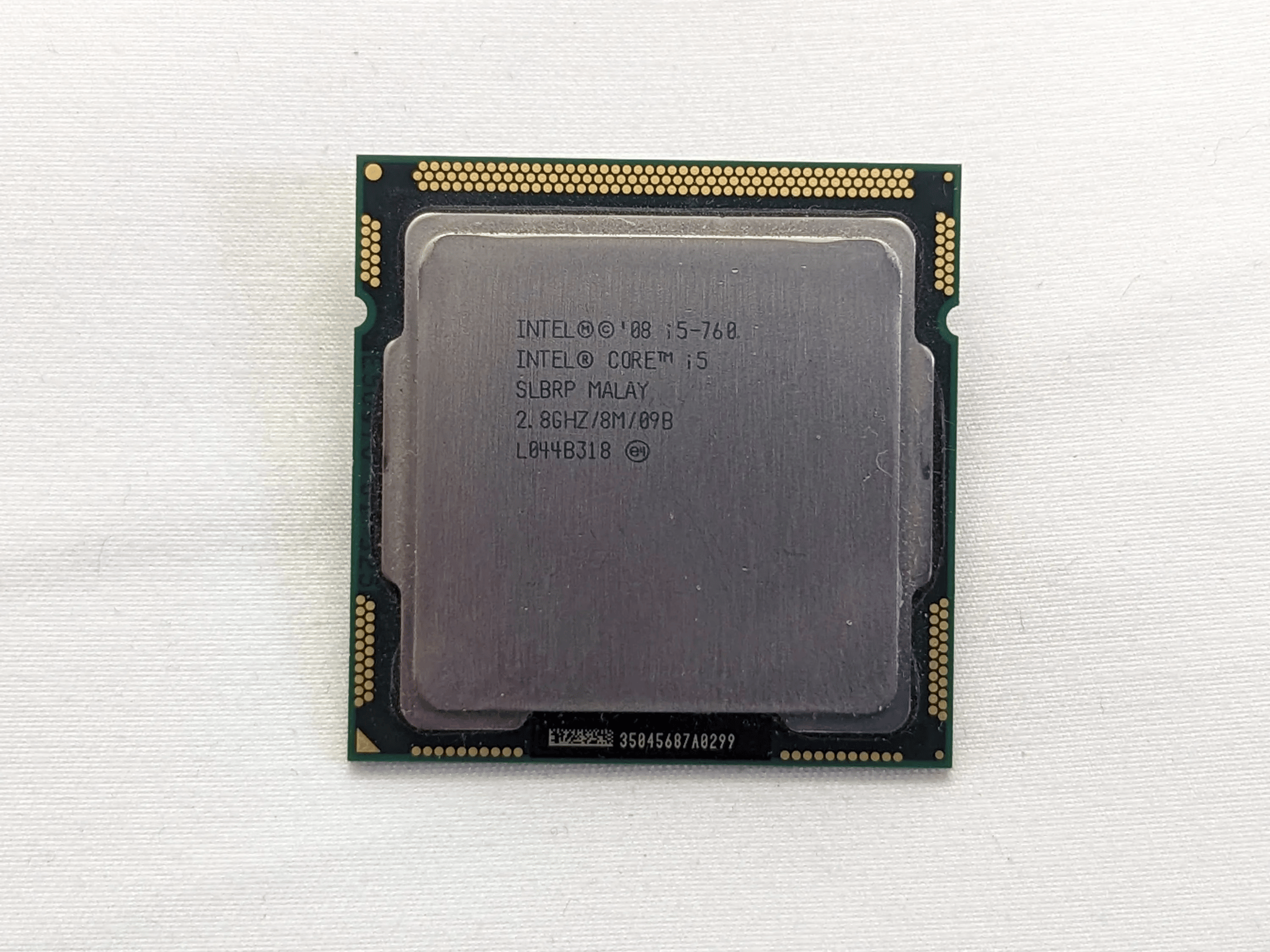 Intel Core i5-760 2.8Ghz Quad Core LGA 1156 1st Gen Processor CPU 