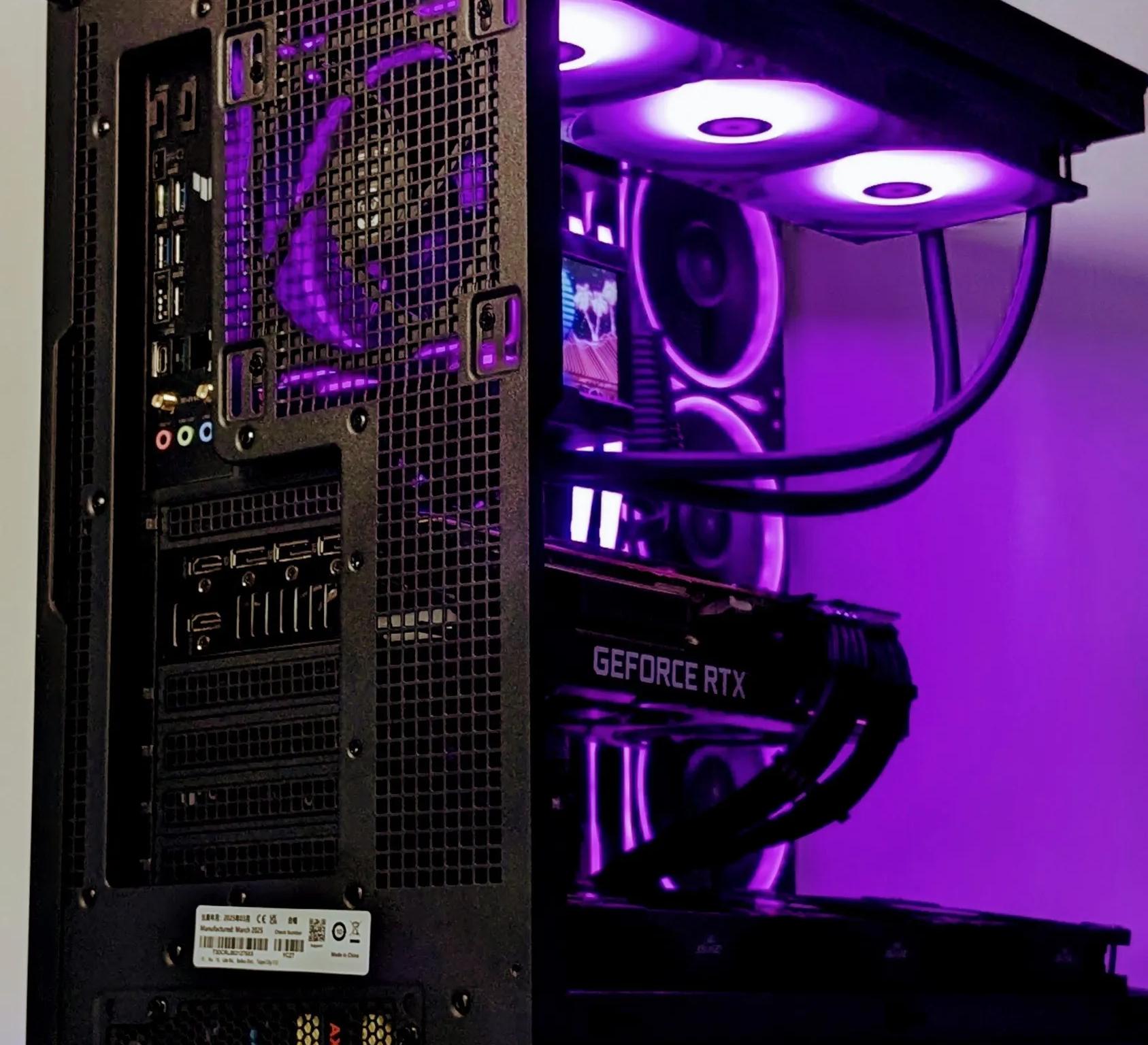 ASUS BEAST GAMING PC | RYZEN 7600X3D | RTX 3080 | RYUJIN II LCD SCREEN AIO | 32GB RAM | 1440P/4K