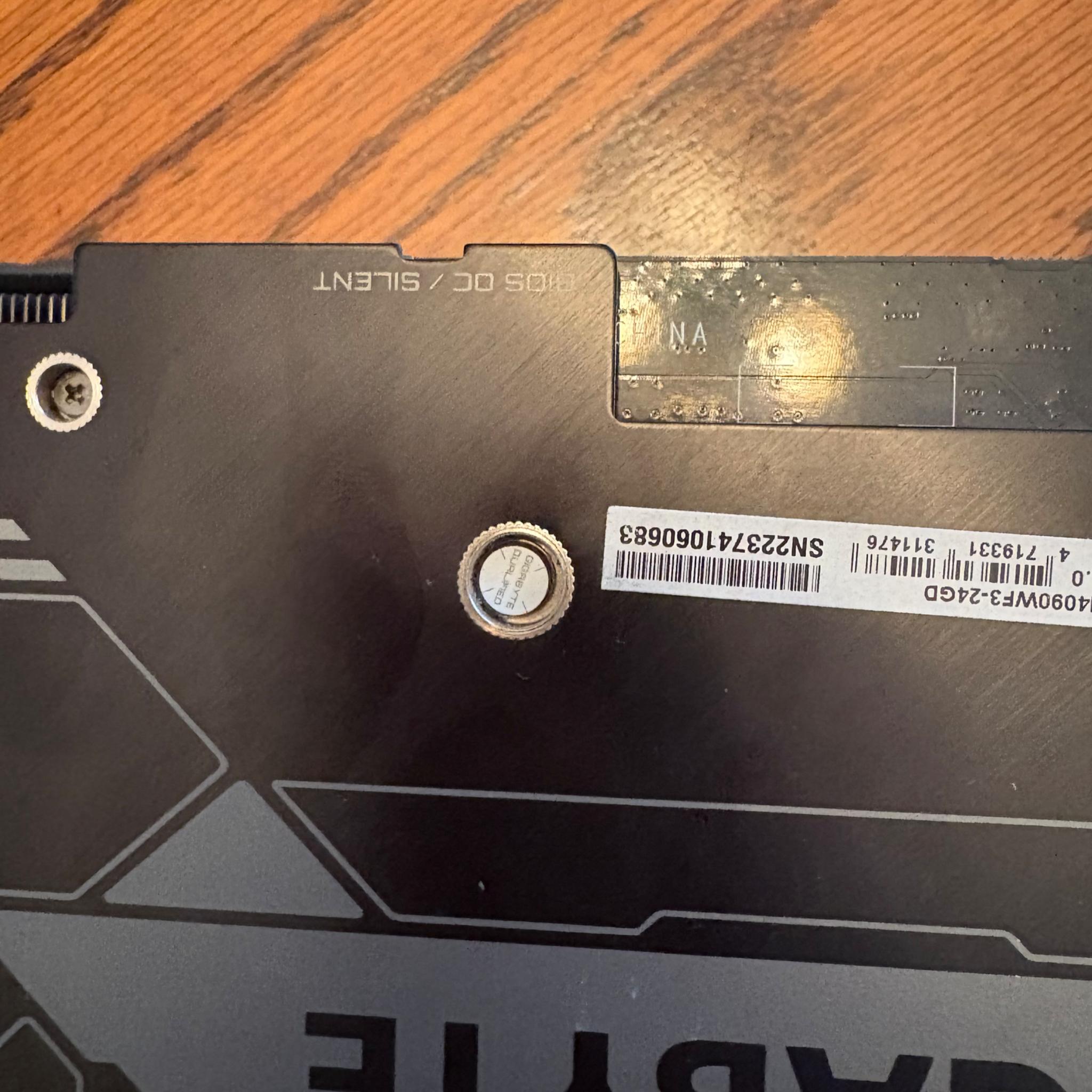 Gigabyte 4090 no box