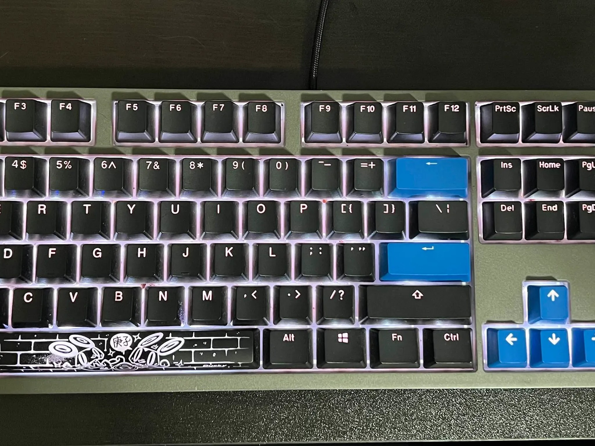 Ducky Shine 7 Gunmetal Keyboard