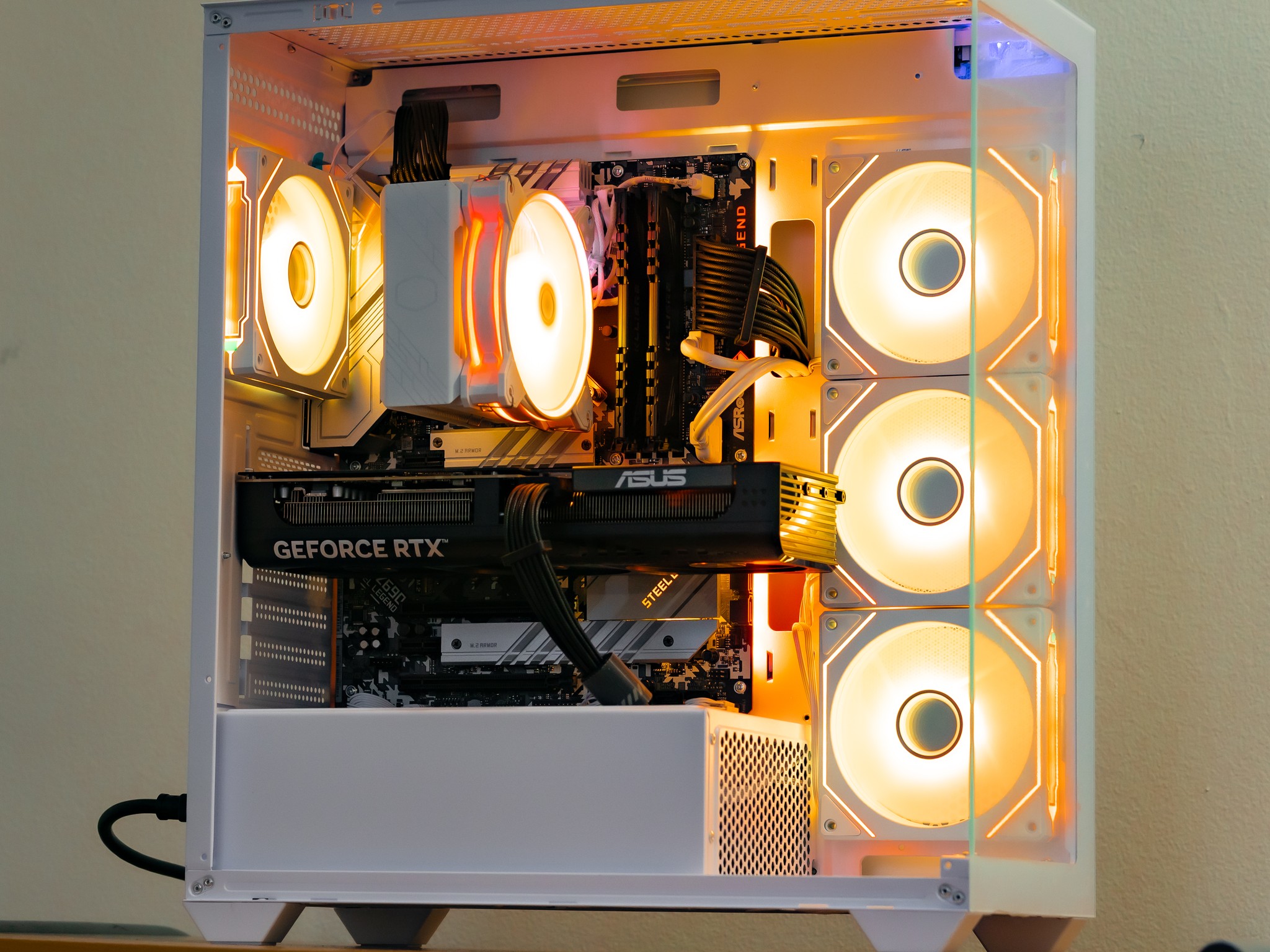 RTX 5070 Gaming/Streaming PC | All New Parts| 1440p/4K Ready | i5 12600K | 1TB SSD | ARGB | White